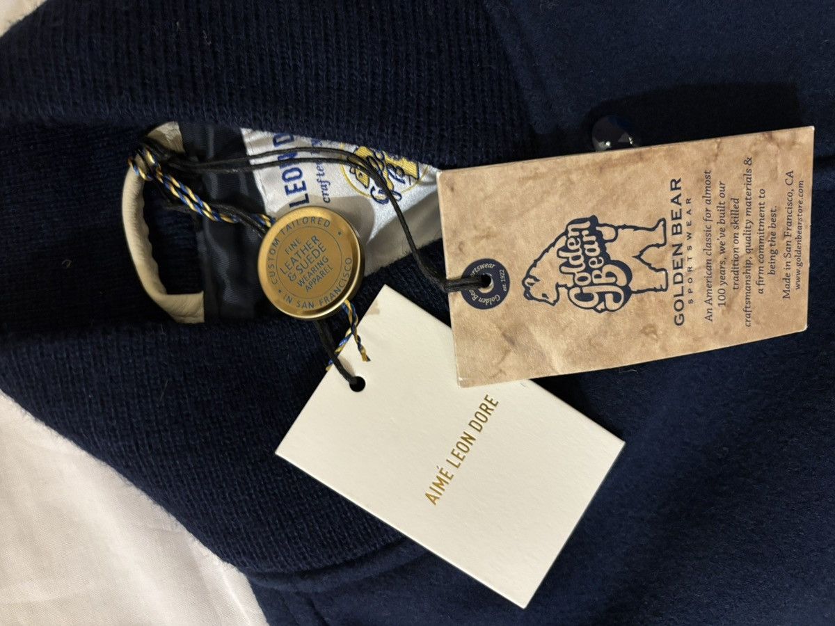 Aime Leon Dore Aime Leon Dore x Golden Bear Crest Logo Varsity Jacket SS22 Size US M / EU 48-50 / 2 - 3 Thumbnail