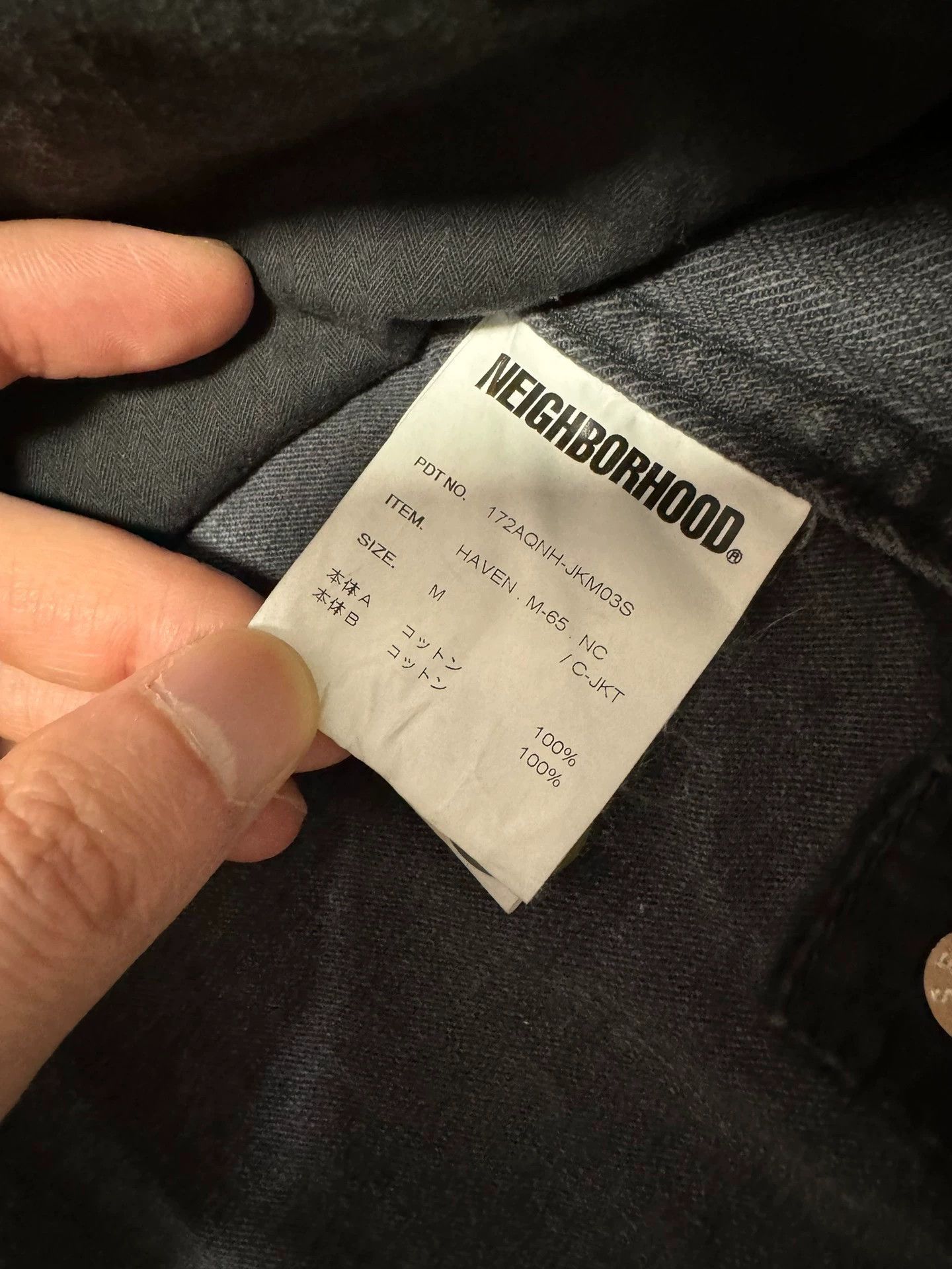 Neighborhood Neighborhood x Haven 17aw M65 4Pocket Jacket Black/Green M Size US M / EU 48-50 / 2 - 5 Thumbnail