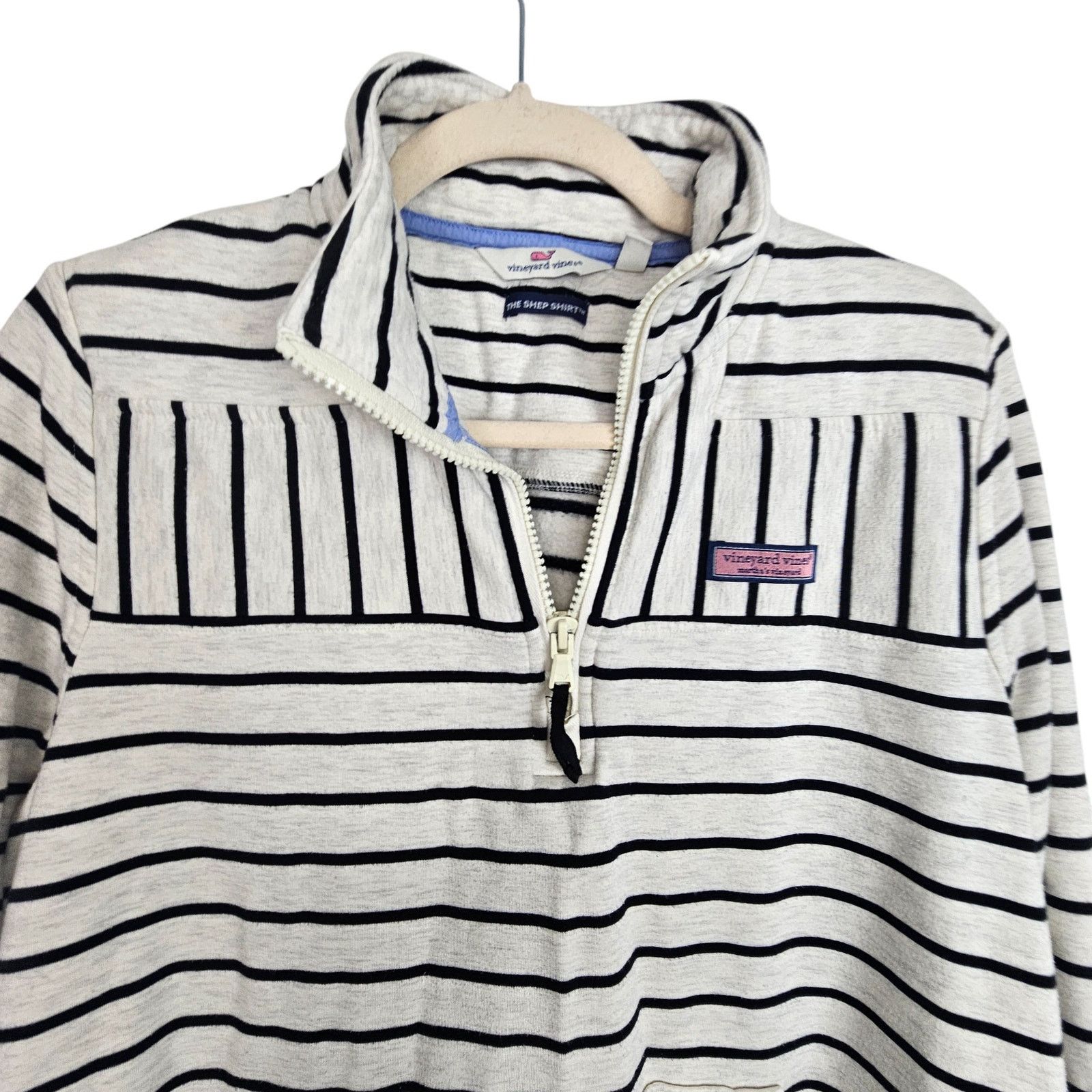 Vineyard Vines Vineyard Vines Womens The Shep Shirt Size S Striped Preppy Size S / US 4 / IT 40 - 2 Thumbnail