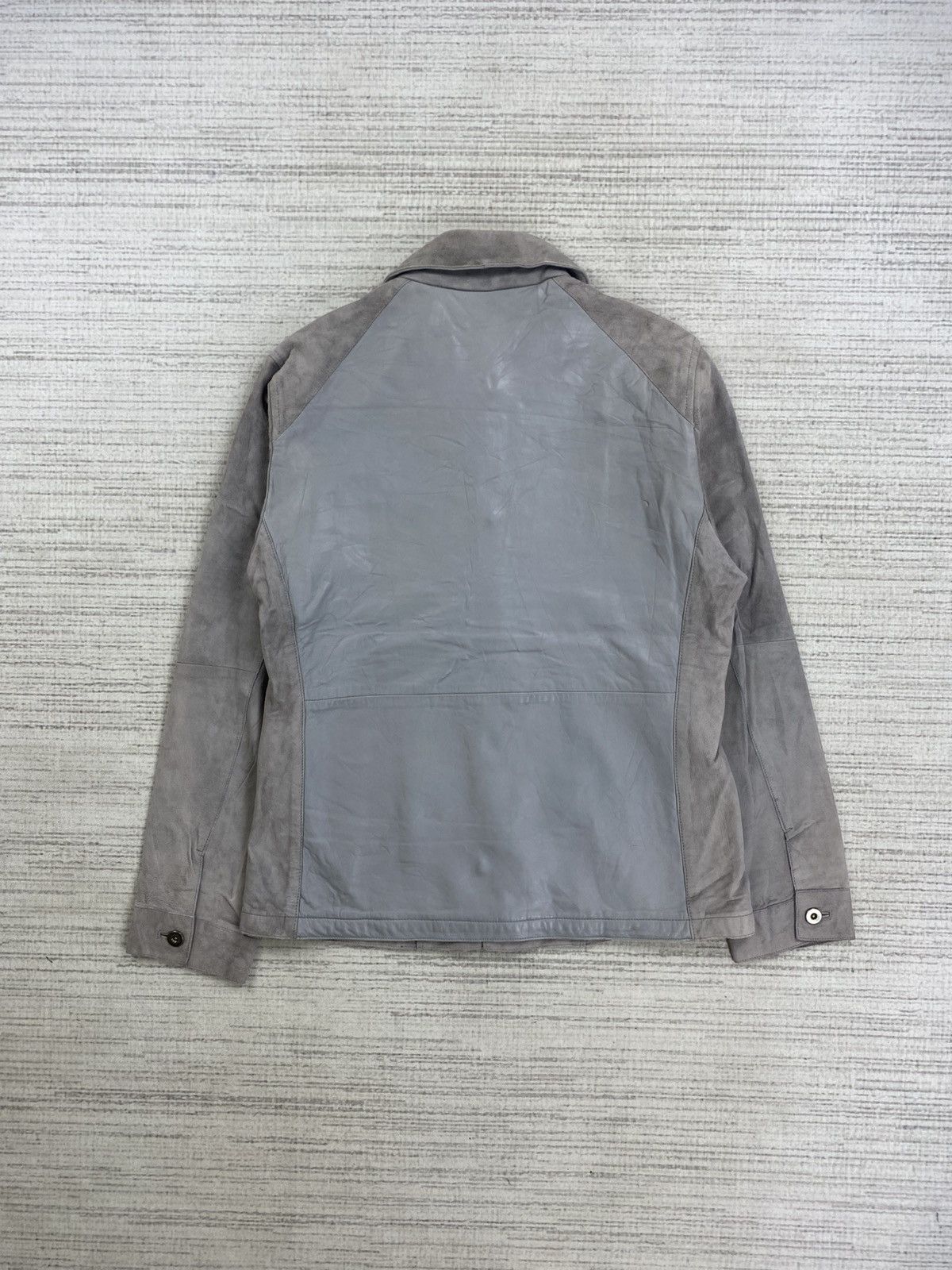ABAHOUSE Vintage Abahouse Buttoned Leather Jacket Size US M / EU 48-50 / 2 - 2 Thumbnail