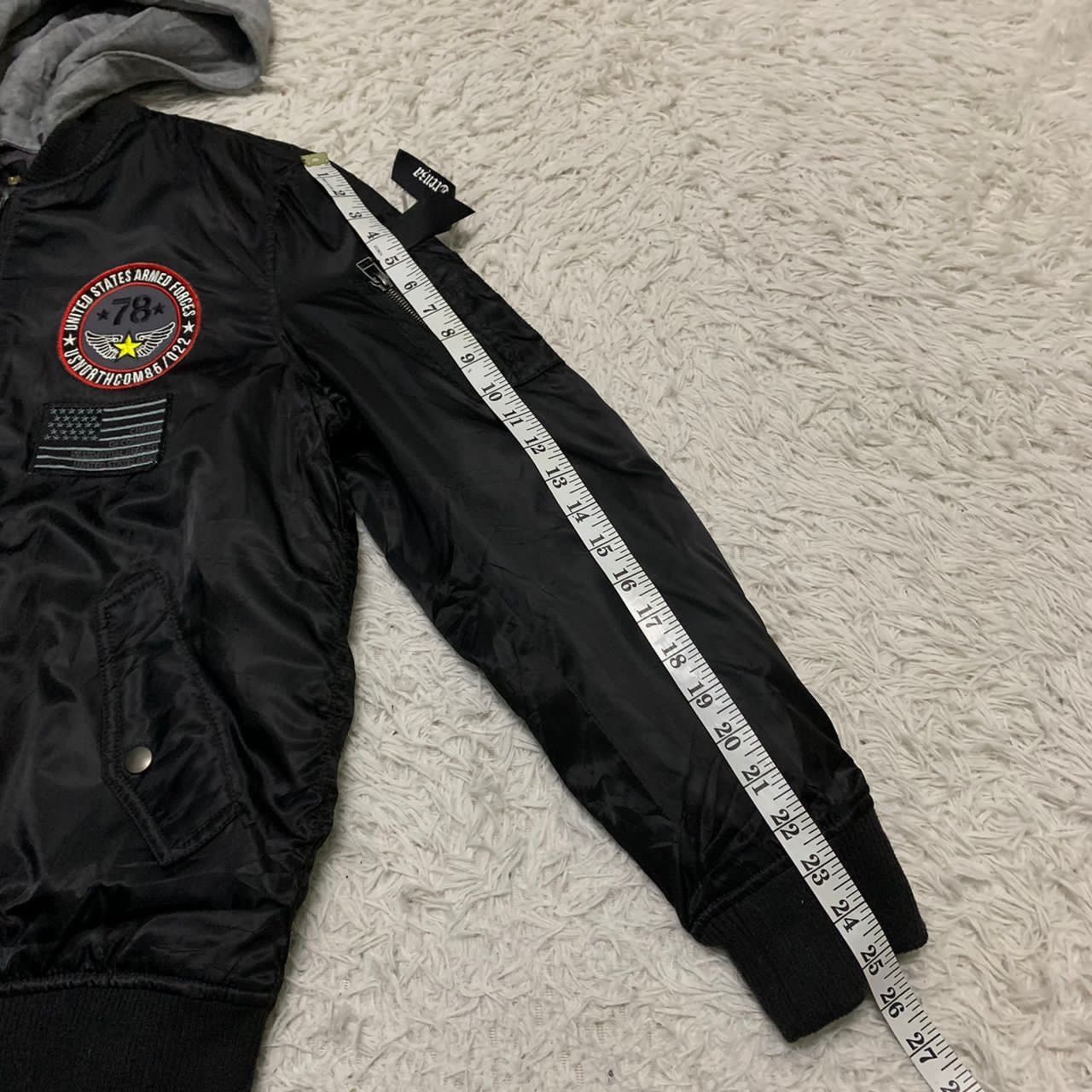 Japanese Brand Usaf Us Marine Corps Jacket With Hoodie Size US L / EU 52-54 / 3 - 10 Thumbnail