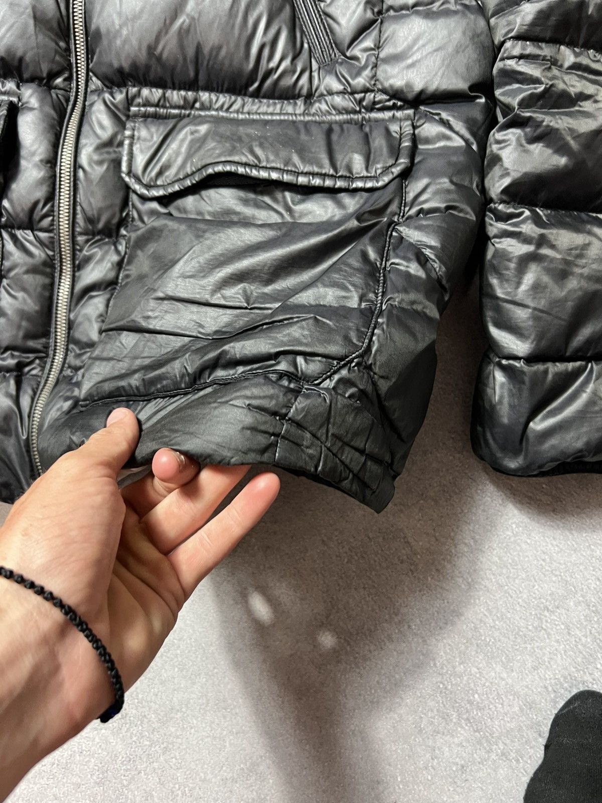 Parajumpers 🖤 PARAJUMPERS GREG DOWN JACKET — BLACK — SIZE L Size US L / EU 52-54 / 3 - 4 Thumbnail