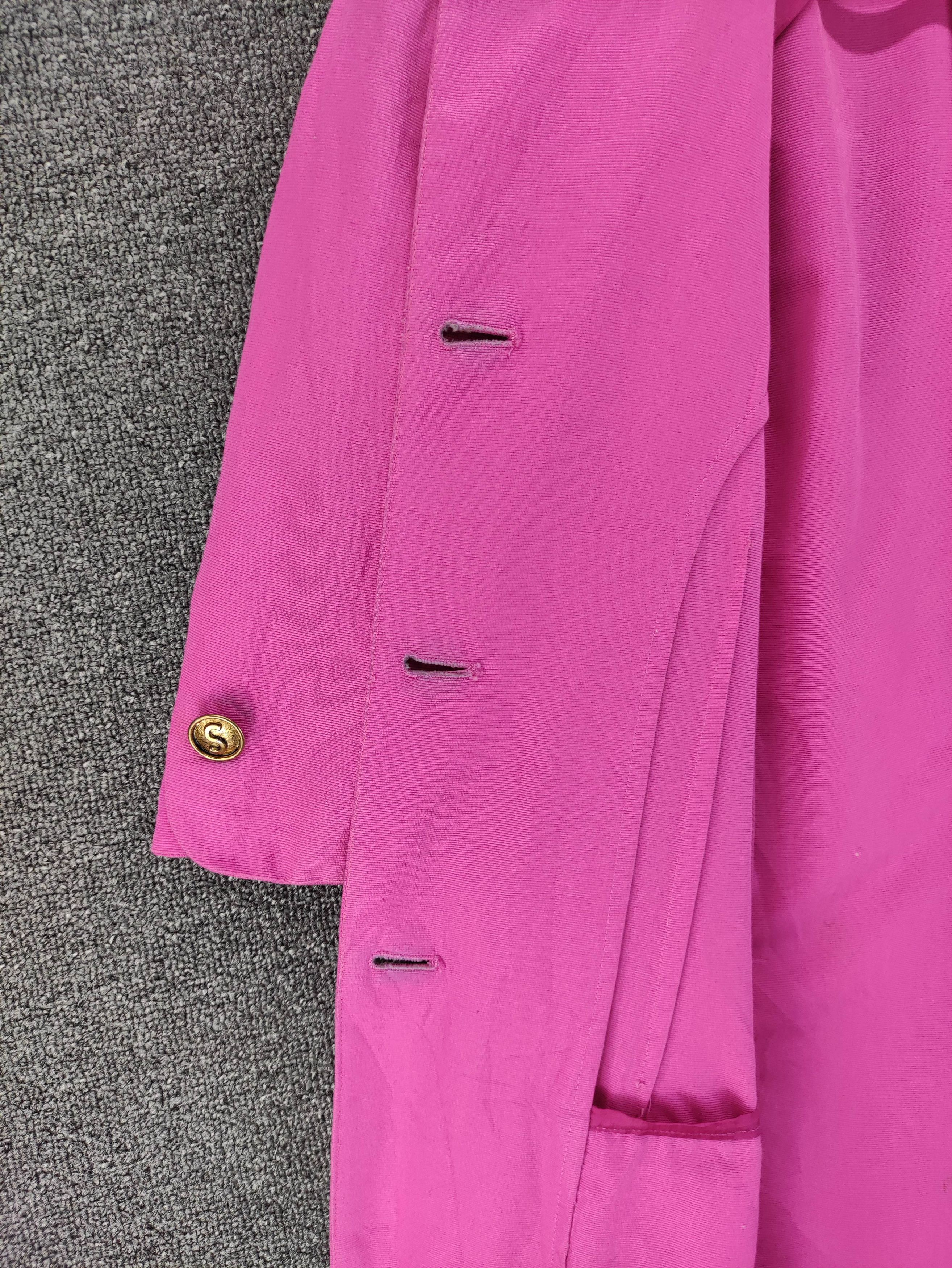 Vintage Vintage Eleonora Scaramucci Milano Short Sleeve Coat Jacket Size S / US 4 / IT 40 - 9 Thumbnail
