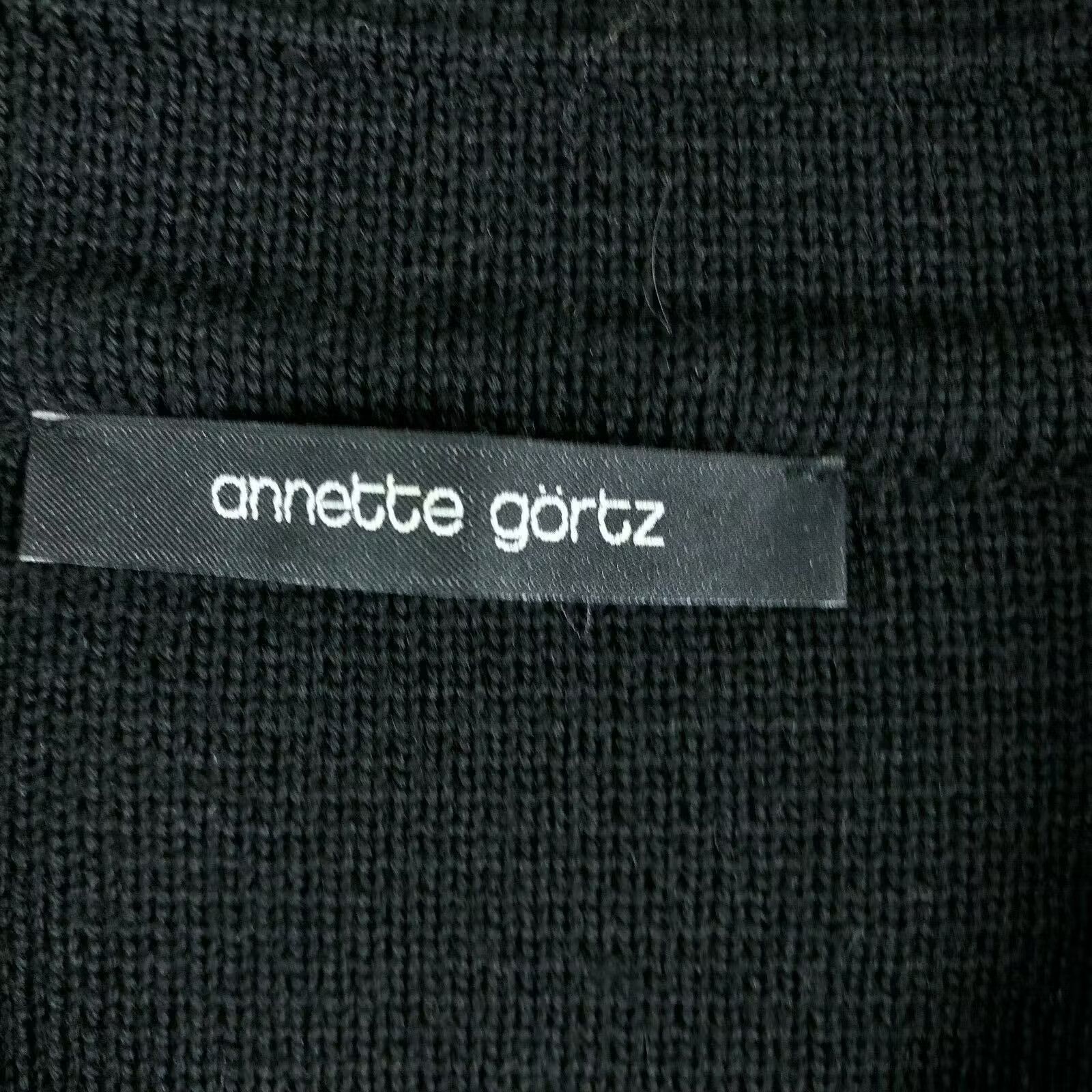 Annette Gortz Womens Blazer Jacket Annette Gortz Size M Wool Size M / US 6-8 / IT 42-44 - 4 Thumbnail