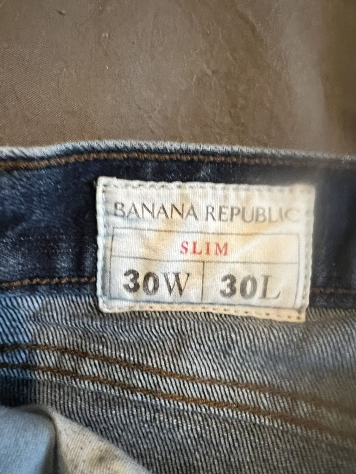 Banana Republic Banana Republic Slim Men’s Jeans Size US 30 / EU 46 - 3 Thumbnail