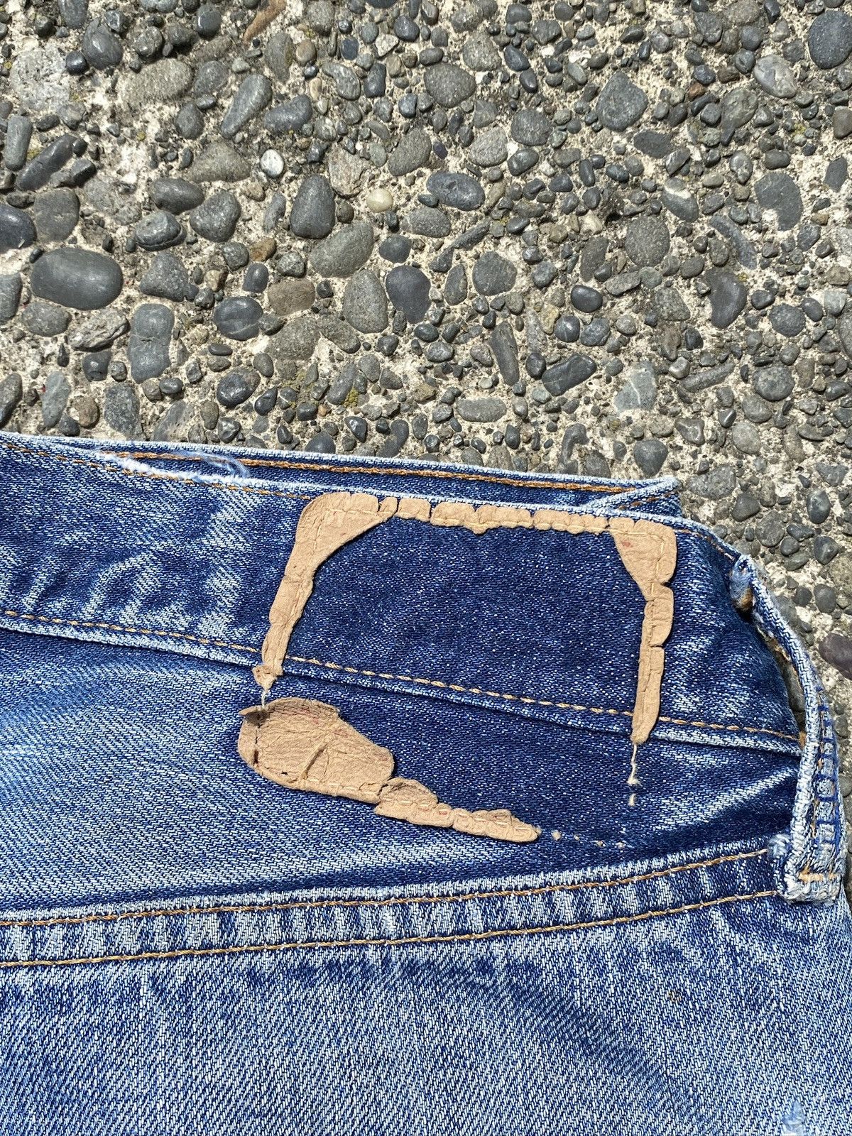 Levi's Vintage 1969 Levis Big E 501xx Selvedge Jeans USA 30 x 30 Size US 30 / EU 46 - 12 Thumbnail