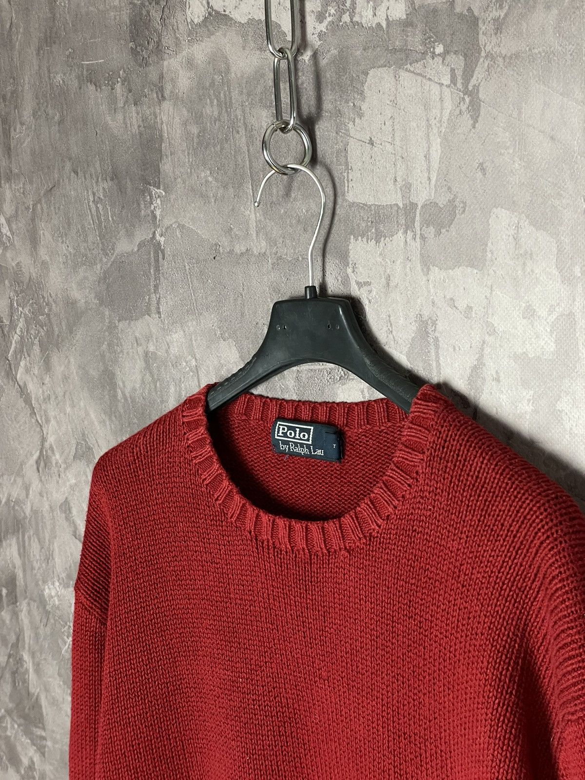 Polo Ralph Lauren × Vintage Vintage Polo Ralph Lauren Knit Crewneck Sweater Size US M / EU 48-50 / 2 - 7 Thumbnail