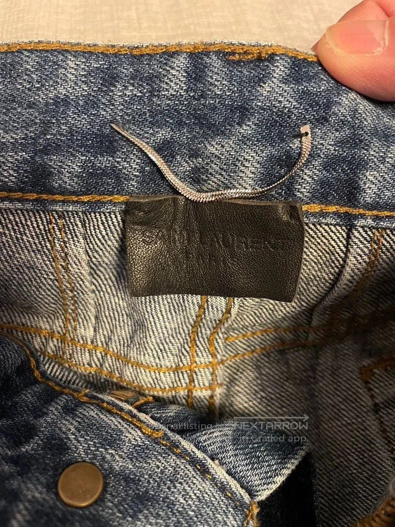Saint Laurent Paris Saint Laurent Distressed Denim Pants for Men. Size US 30 / EU 46 - 3 Thumbnail