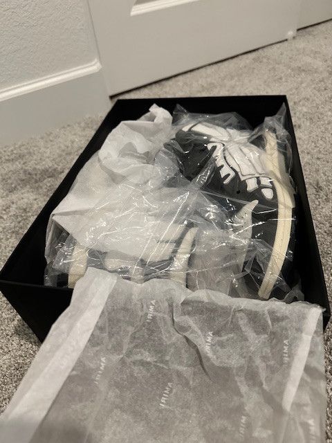 Amiri AMIRI Skel Top High Top Skeleton Size 12 Size US 12 / EU 45 - 6 Thumbnail