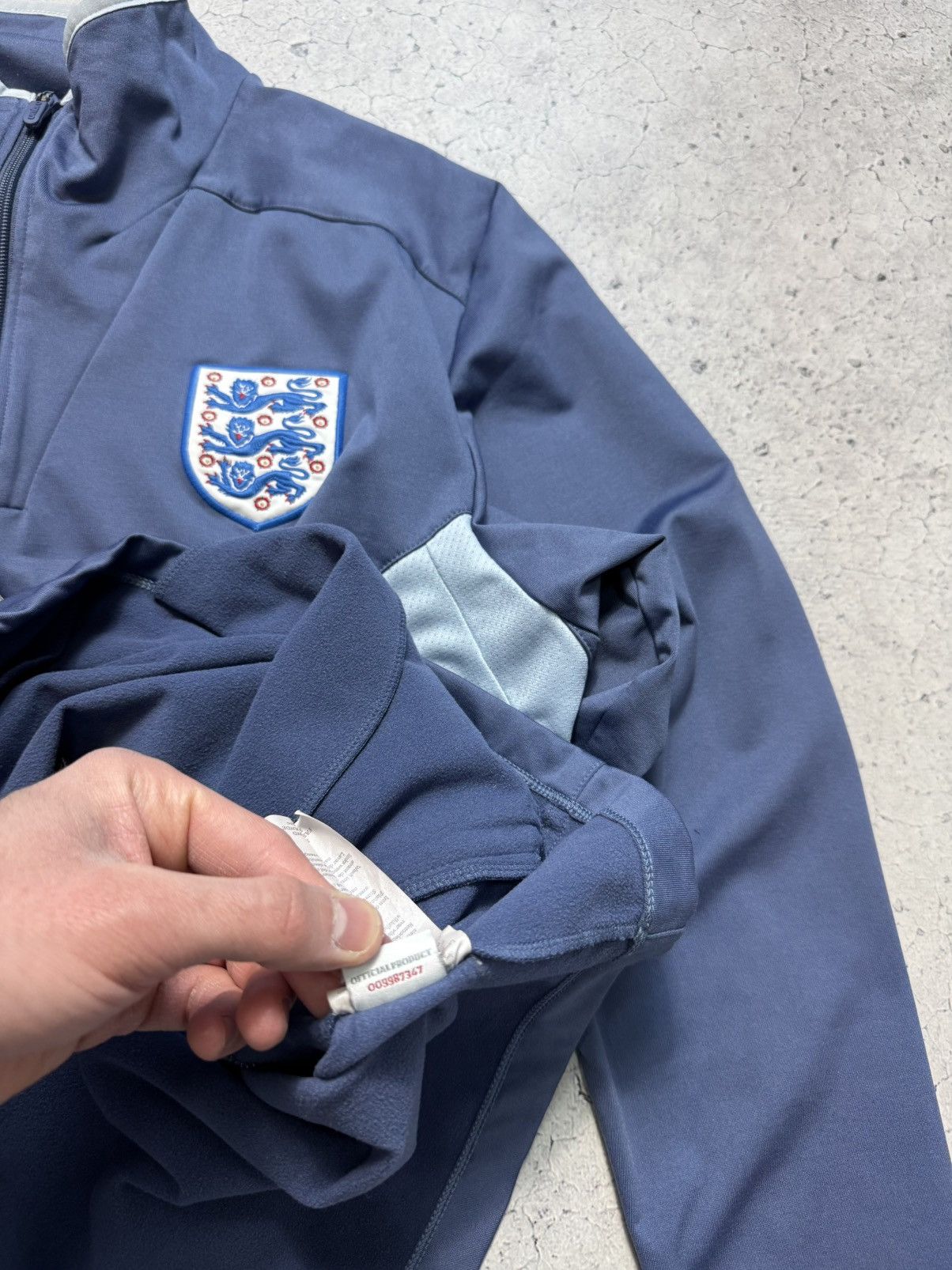 Umbro Vintage Umbro England Team Football Training Jacket Size US XL / EU 56 / 4 - 9 Thumbnail