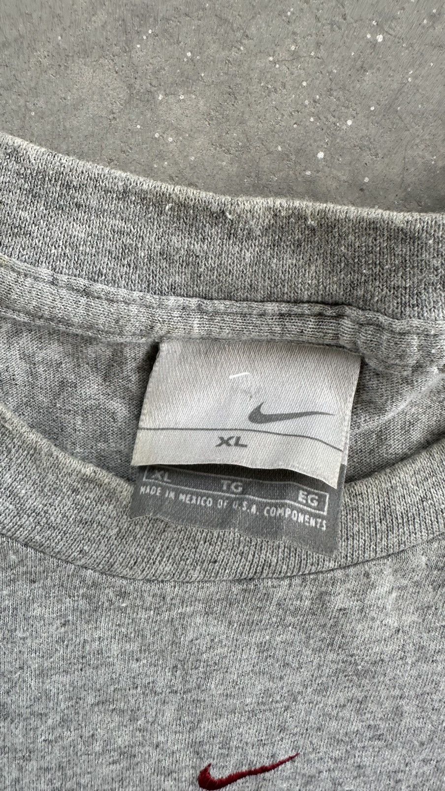 Nike × Vintage VINTAGE Y2K NIKE HOLE THE TRUTH TEE Size US XL / EU 56 / 4 - 3 Thumbnail