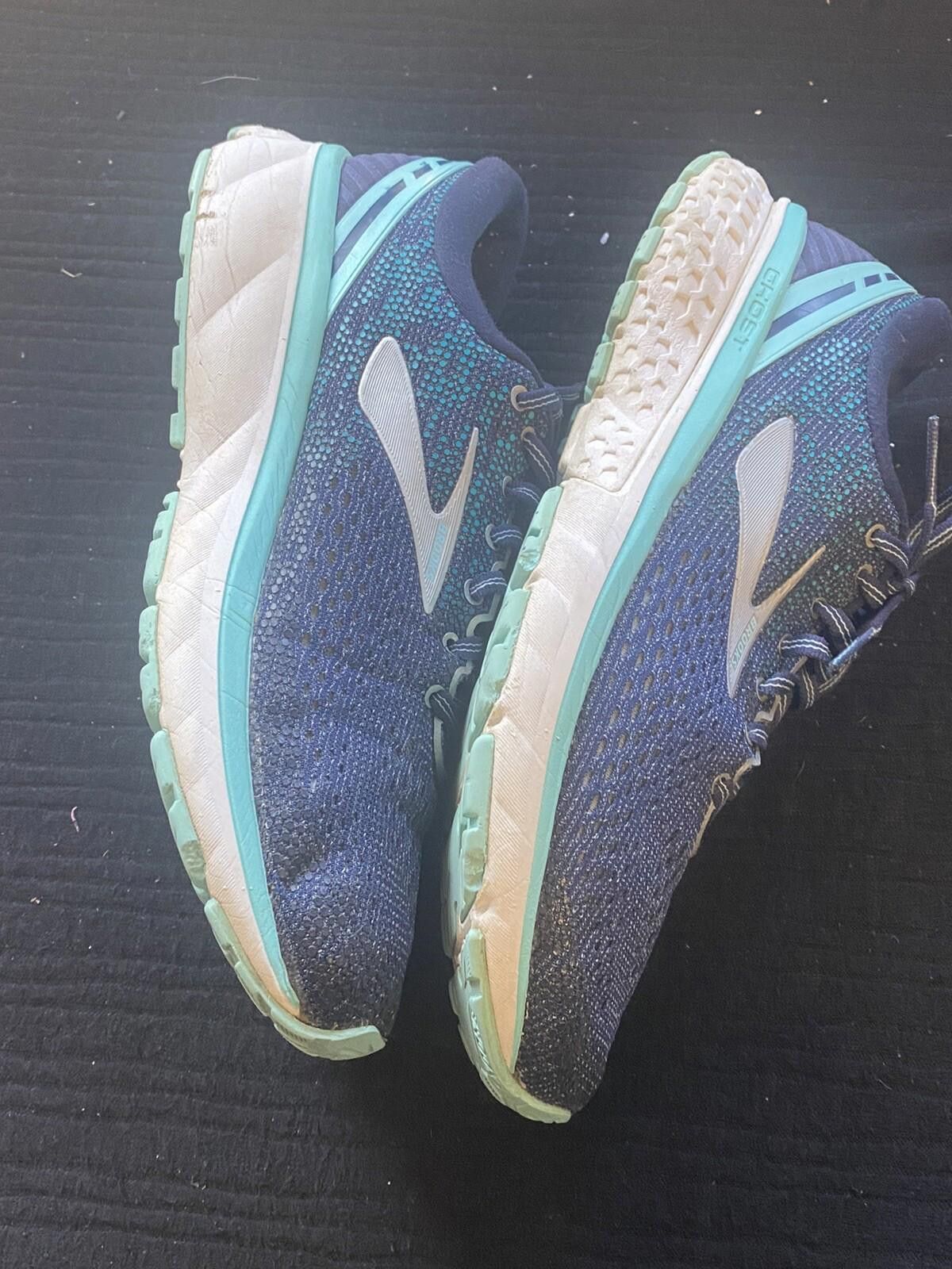 Brooks Brooks Ghost 11 Womens Size 10B Shoe Running Blue No Insoles Size US 10 / IT 40 - 7 Thumbnail