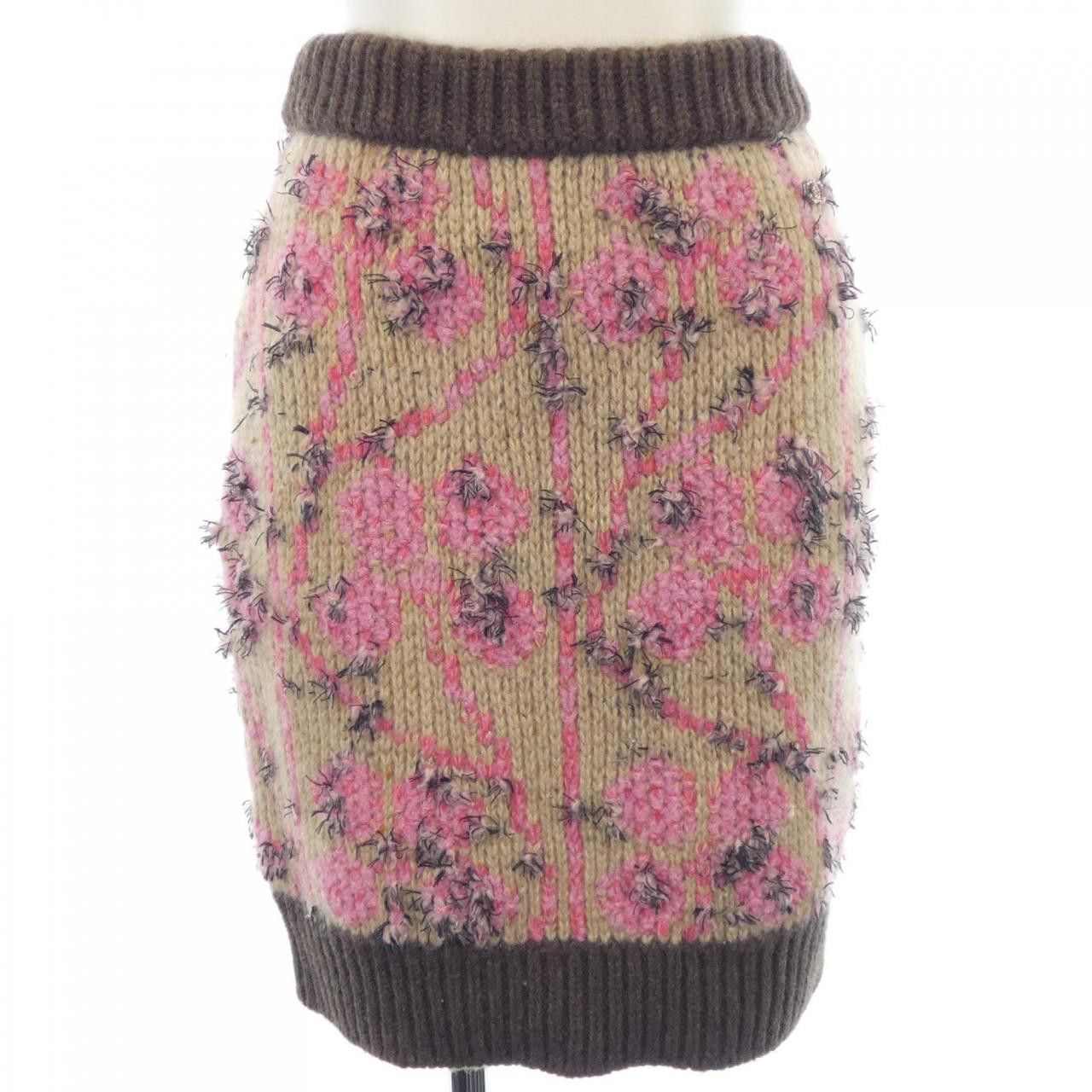 Chanel Chanel Chanel P73897K10589 22K Cashmere Skirt Others Skirts P73897K10589 DUTY FREE for USA Size ONE SIZE - 1 Thumbnail