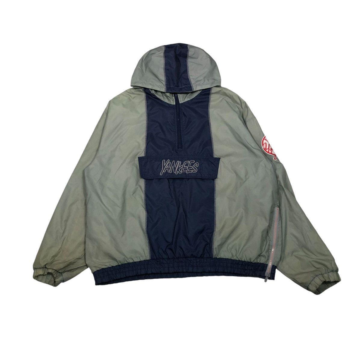 New York Yankees 🔥VINTAGE LIGHT JACKET ANORAK PULL OVER STARTER NY YANKEES Size US L / EU 52-54 / 3 - 2 Thumbnail