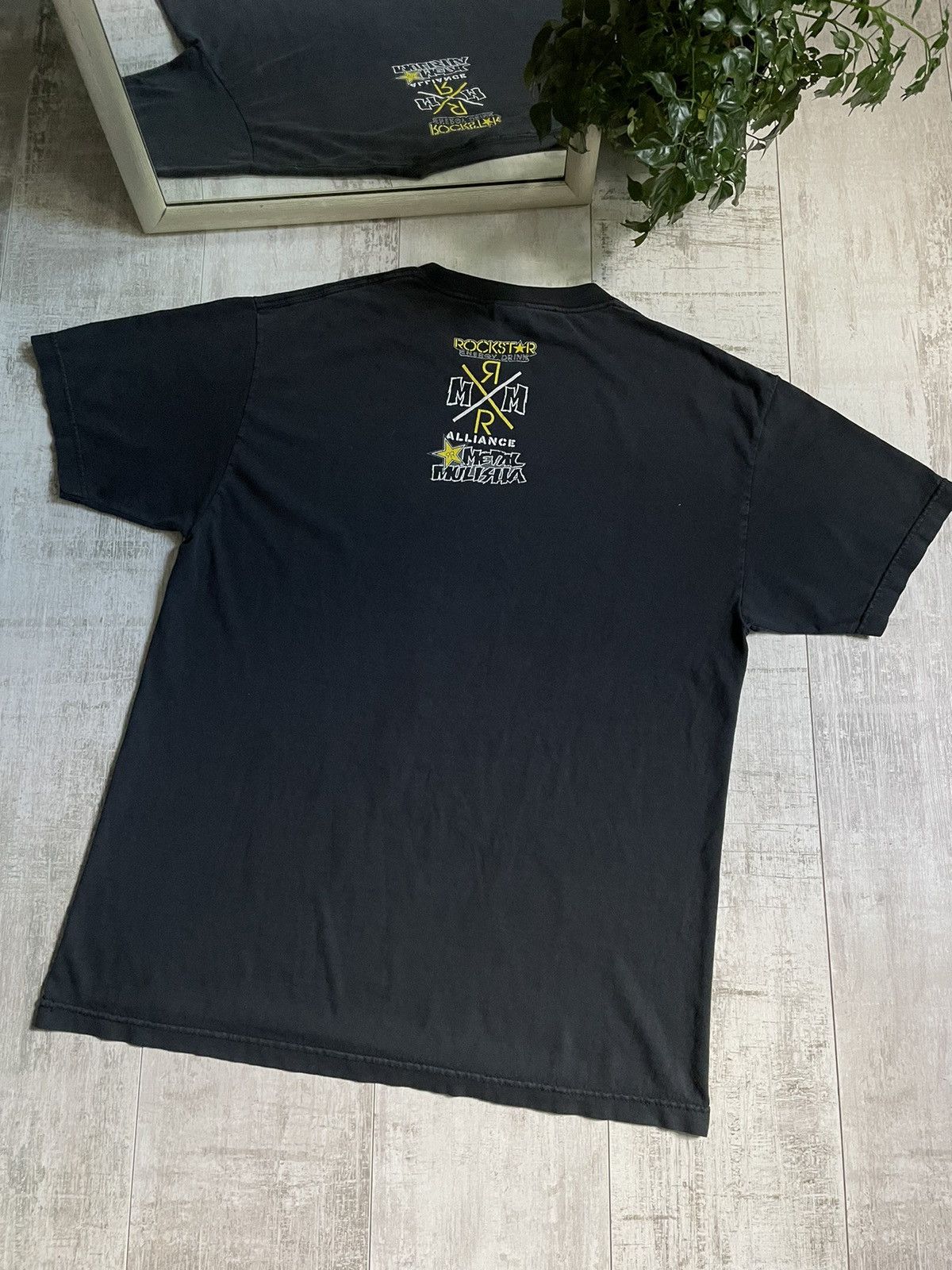 Metal Mulisha Vintage 00’s Metal Mulisha Rockstar Word Domination T-Shirt Size US L / EU 52-54 / 3 - 2 Thumbnail