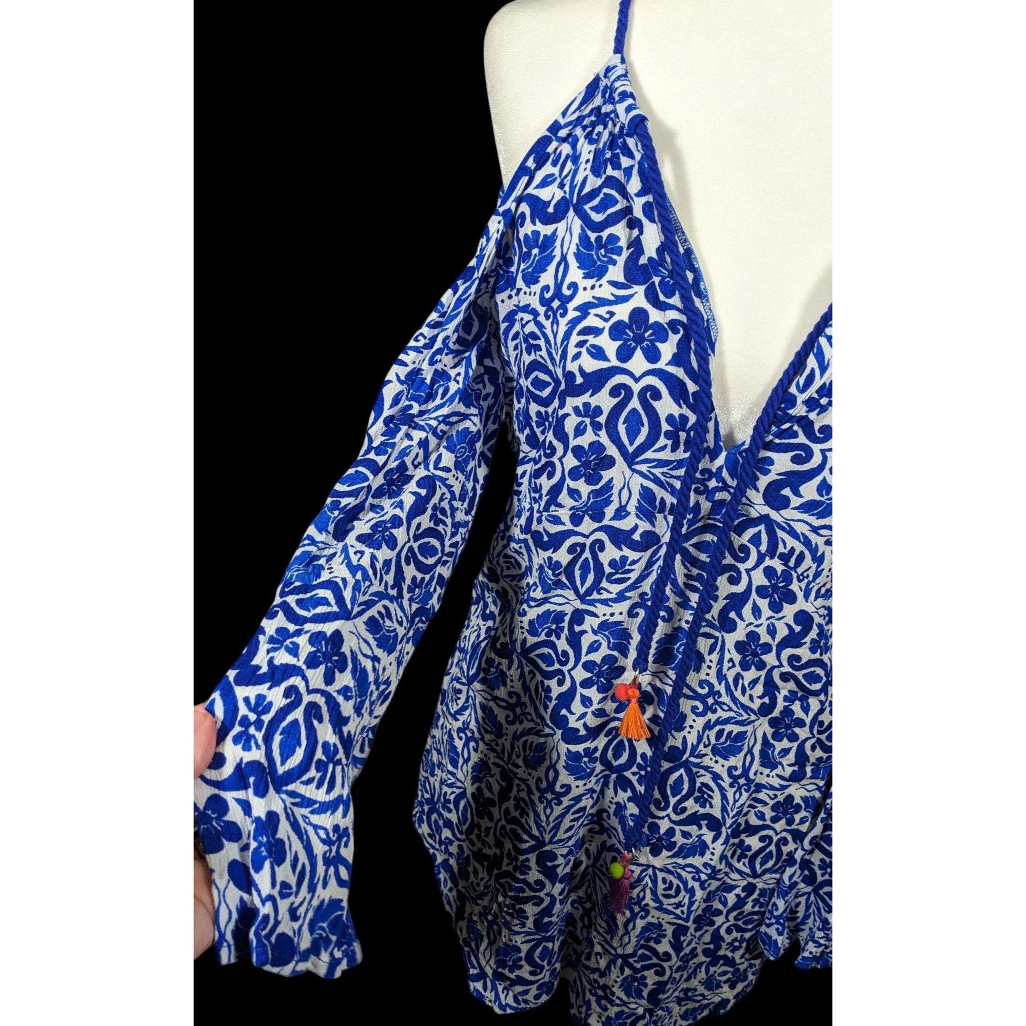 Nanette Lepore Nanette Lepore Tanavera Tunic Swim Cover Up Size XS Size ONE SIZE - 4 Thumbnail