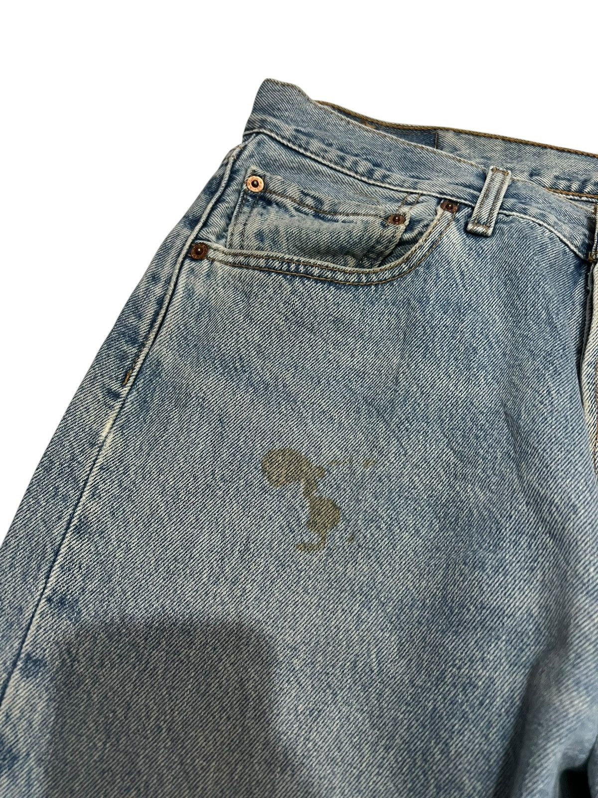 Levi's Vintage Levis 501 Faded Dirty Jean Size US 32 / EU 48 - 4 Thumbnail