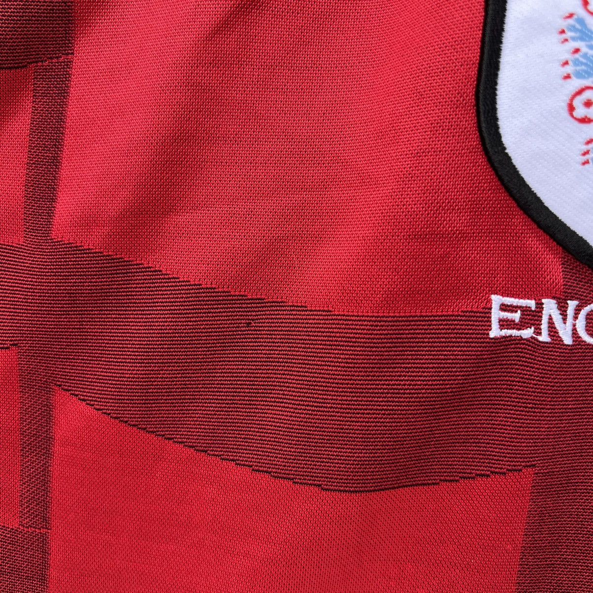 Umbro Vintage England 1997 1998 Umbro Football Soccer Jersey Size US L / EU 52-54 / 3 - 5 Thumbnail