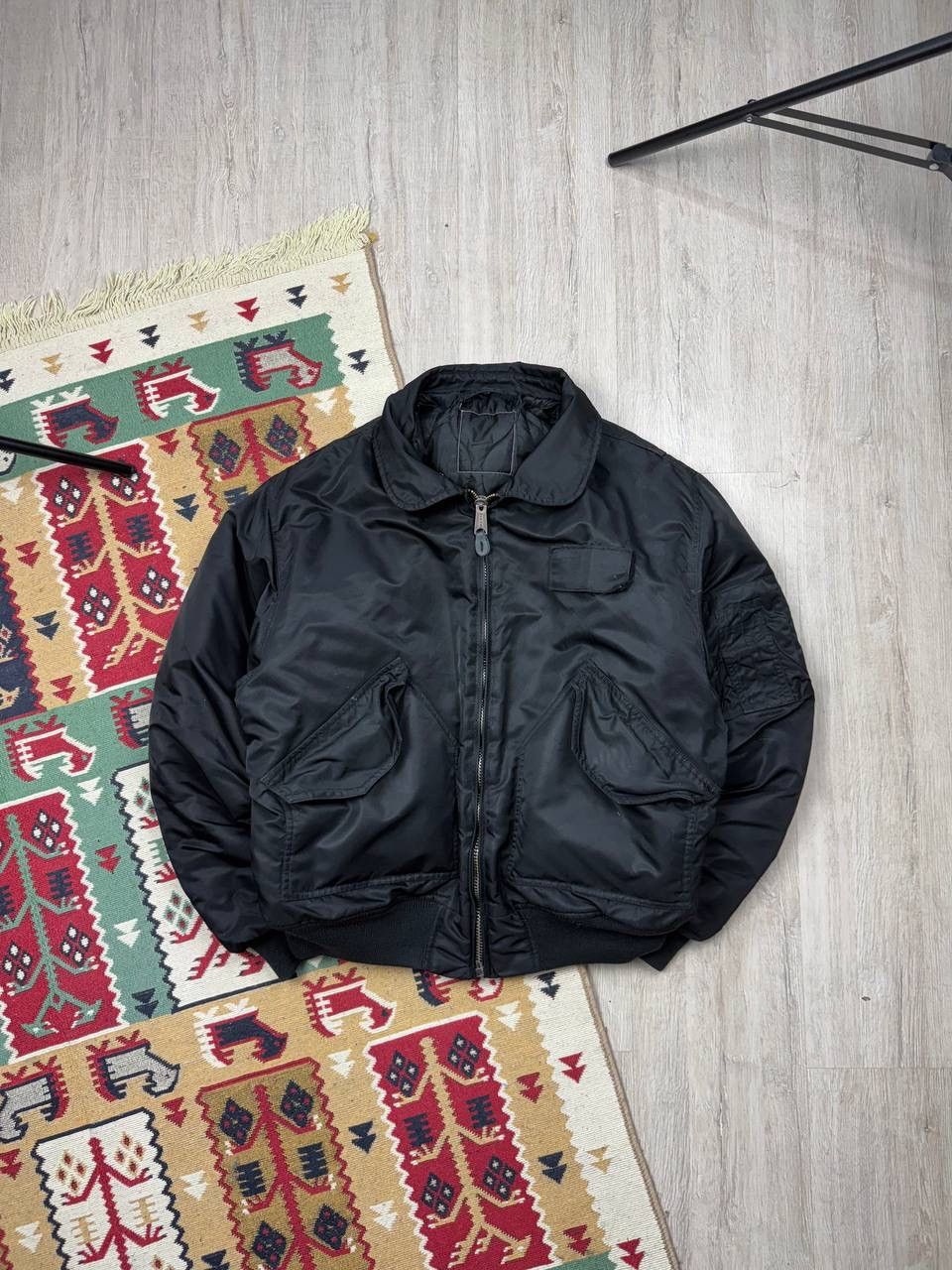 Japanese Brand × Vintage Vintage Miltec Ma-1 Bomber Jacket Size US L / EU 52-54 / 3 - 1 Thumbnail