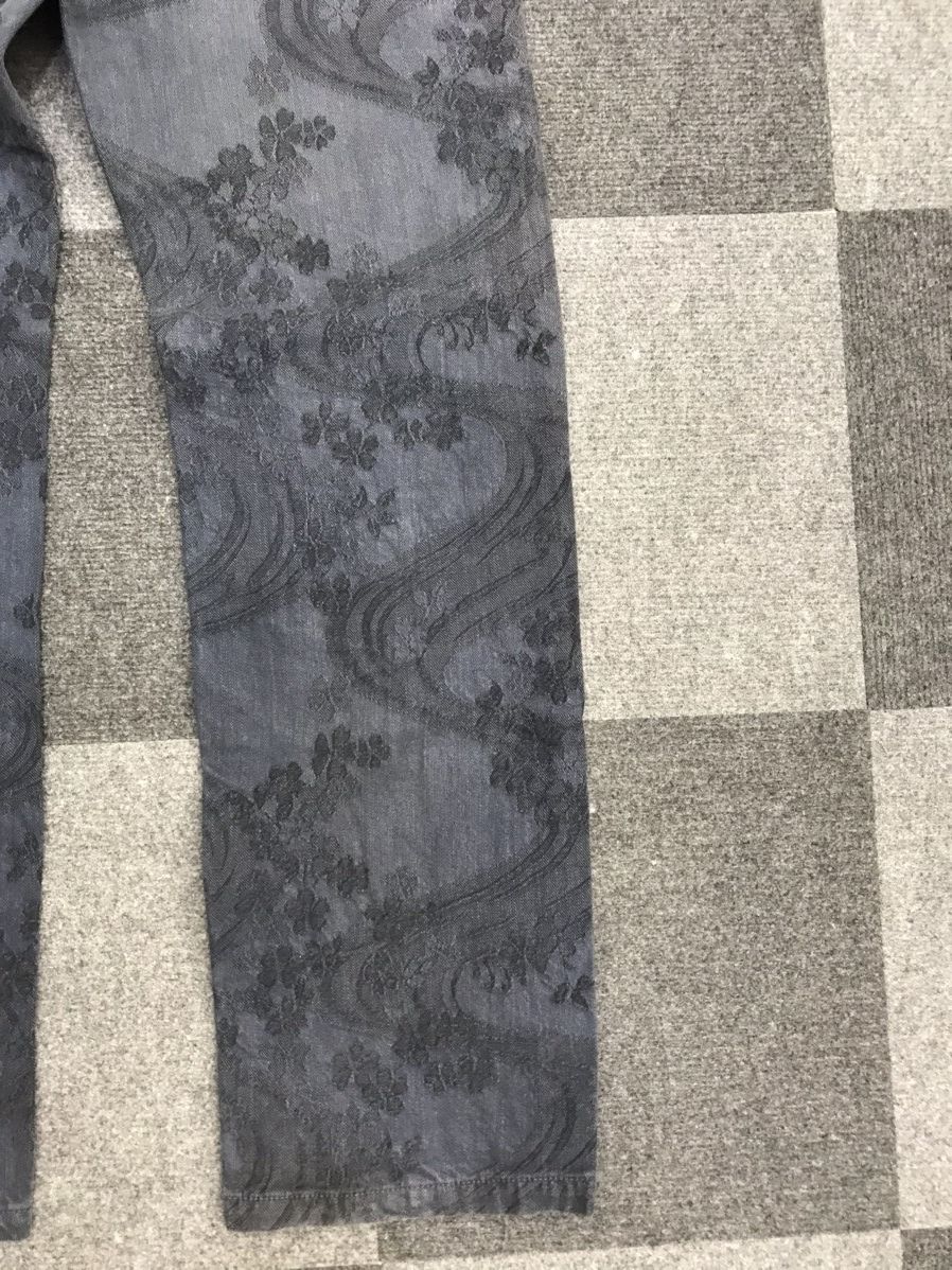 Japanese Brand Archival ZEN KYOTO Sakura Mural Jeans Size US 31 - 15 Thumbnail