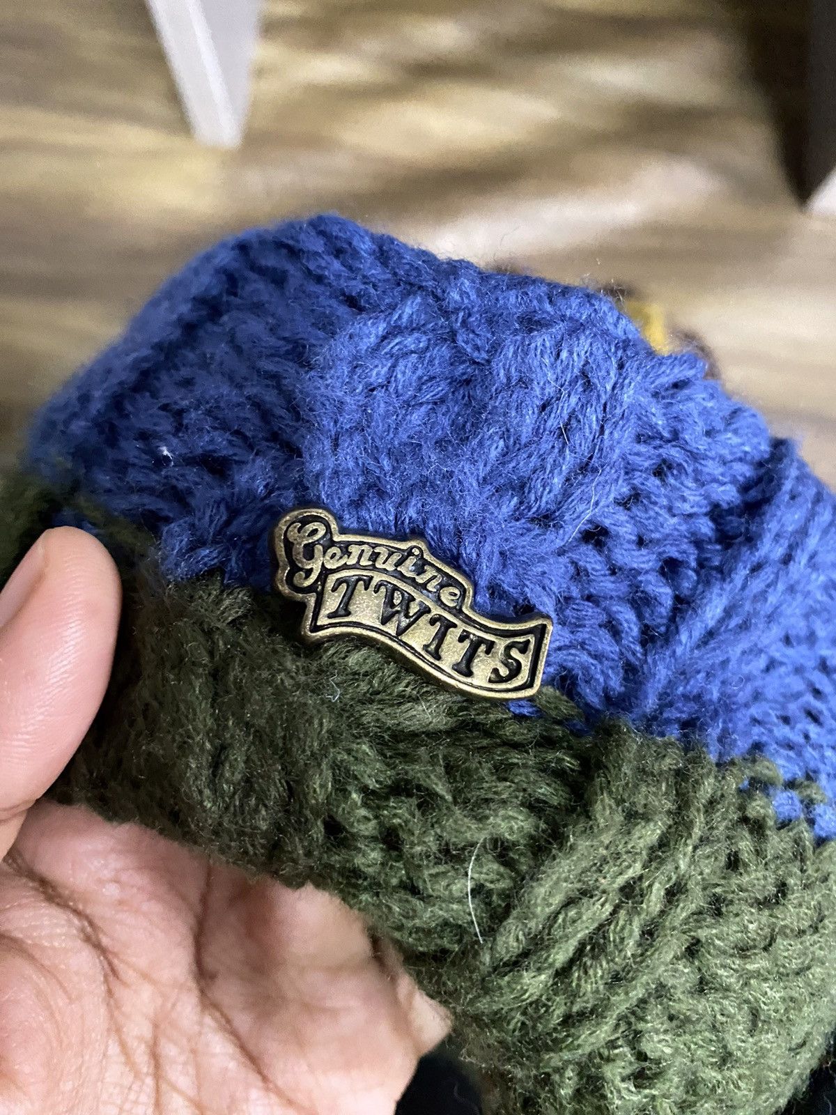 Vintage Vintage Genuine Twits Knit Beanie Hat Size ONE SIZE - 5 Thumbnail