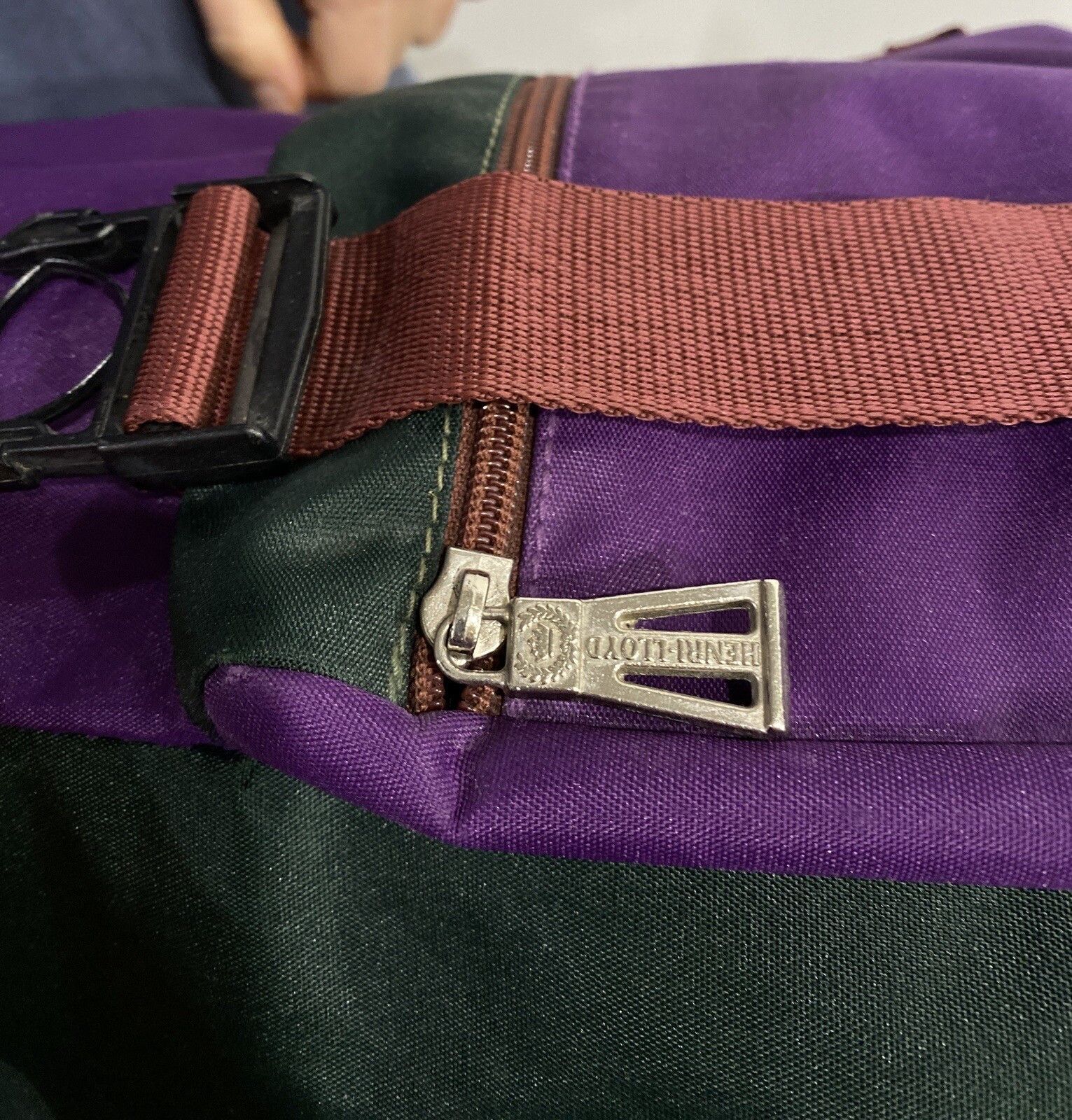 Henri Lloyd Vintage 1990s 90s Henri Lloyd Olmes Carretti Backpack Retro Size ONE SIZE - 18 Thumbnail