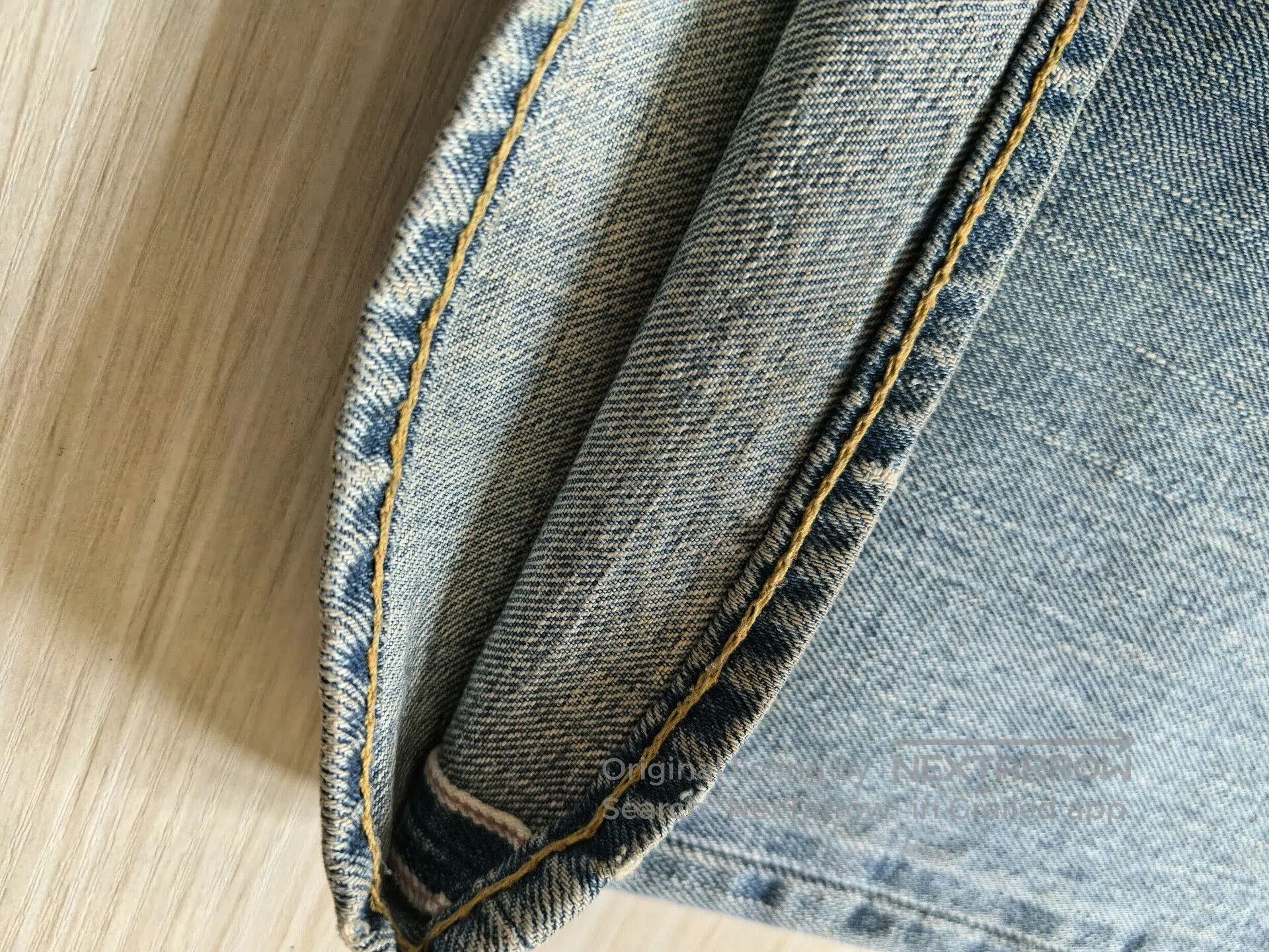 RRL Ralph Lauren RRL Slim Bootcut Denim Jeans. Size US 30 / EU 46 - 7 Thumbnail