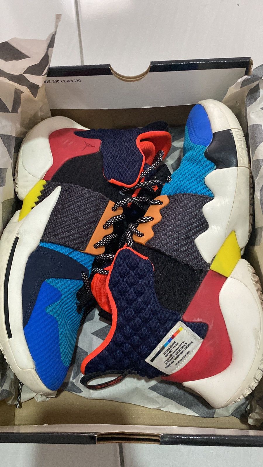 Nike Jordan Why Not Zero 02 Size US 7.5 / EU 40-41 - 2 Thumbnail