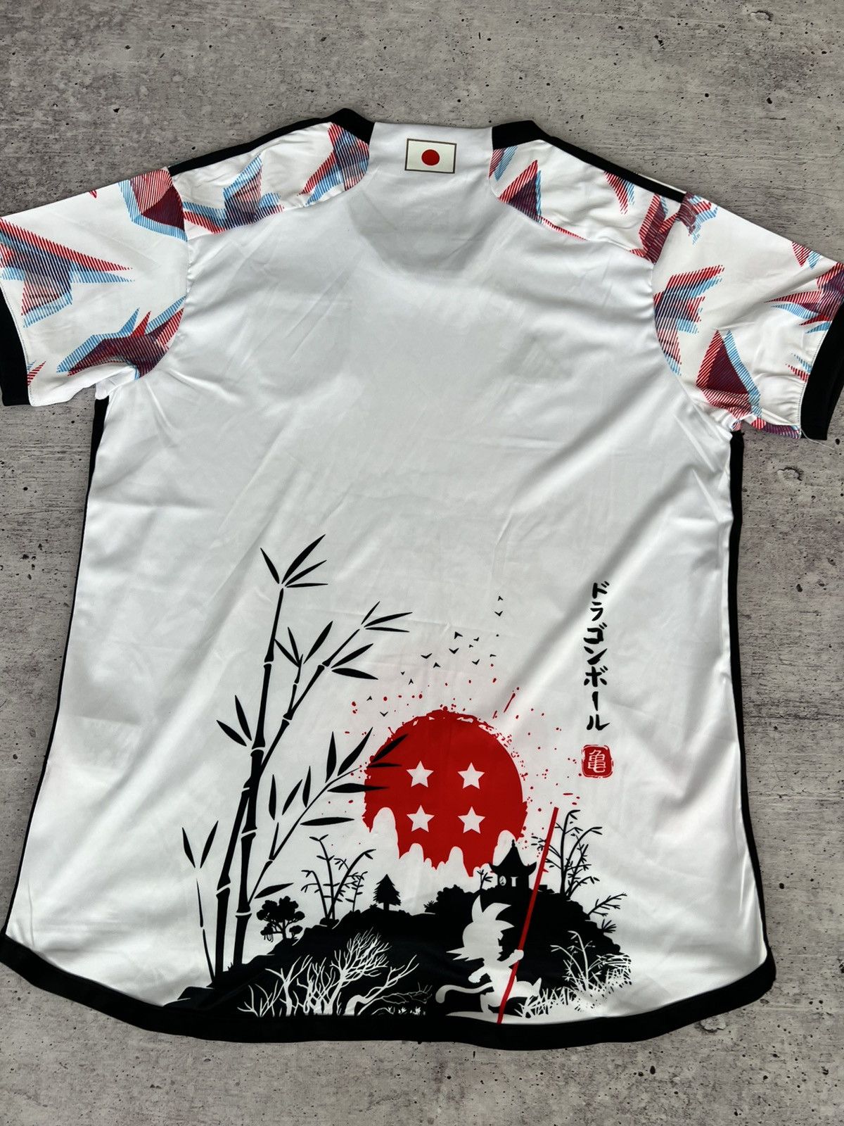 Anime Adidas Japan Black Big Logo Soccer Jersey Size US M / EU 48-50 / 2 - 13 Thumbnail
