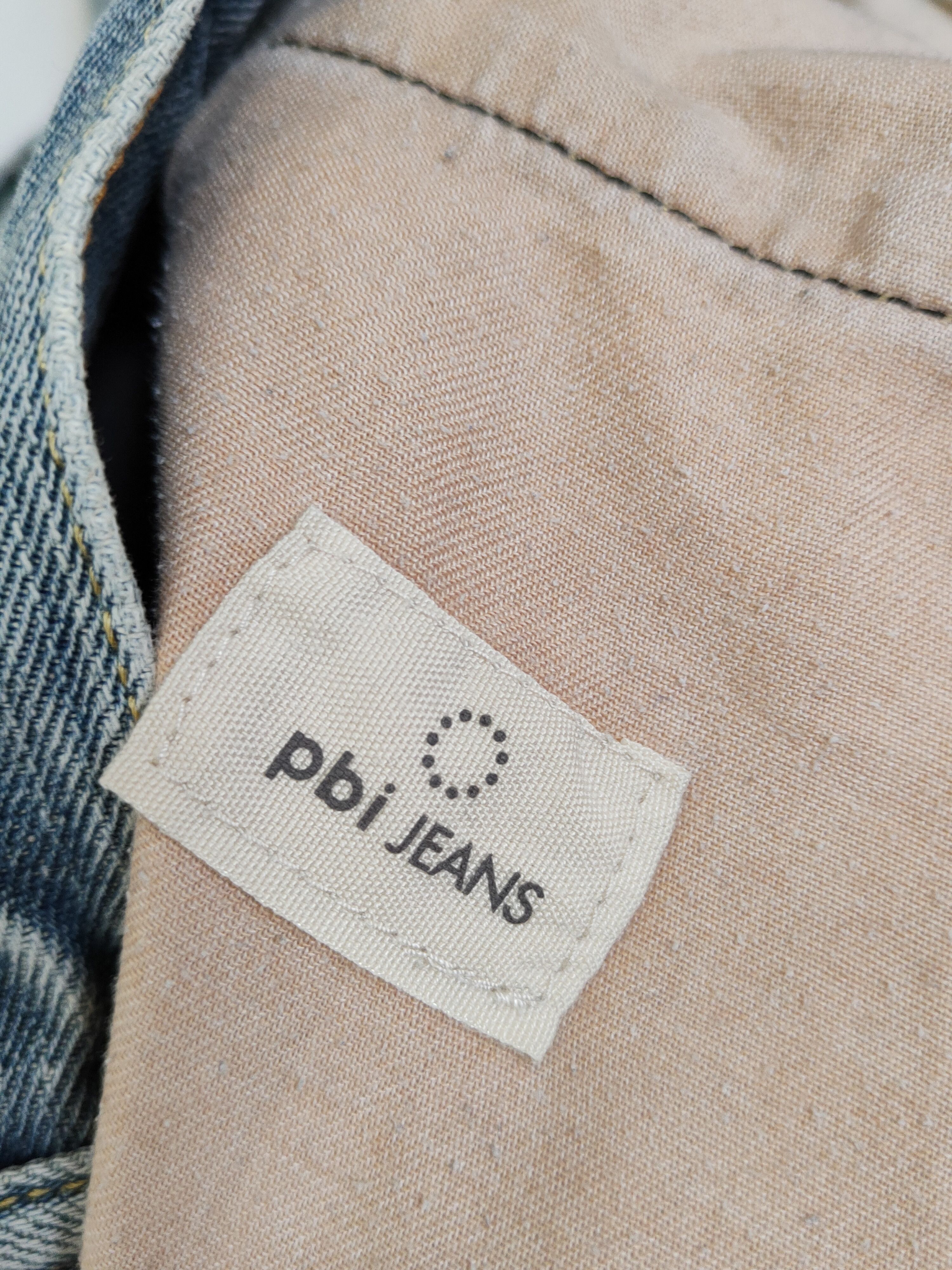 Japanese Brand Pbi Blue Faded Distressed Ripped Jeans #S2474 Size 29" - 14 Thumbnail