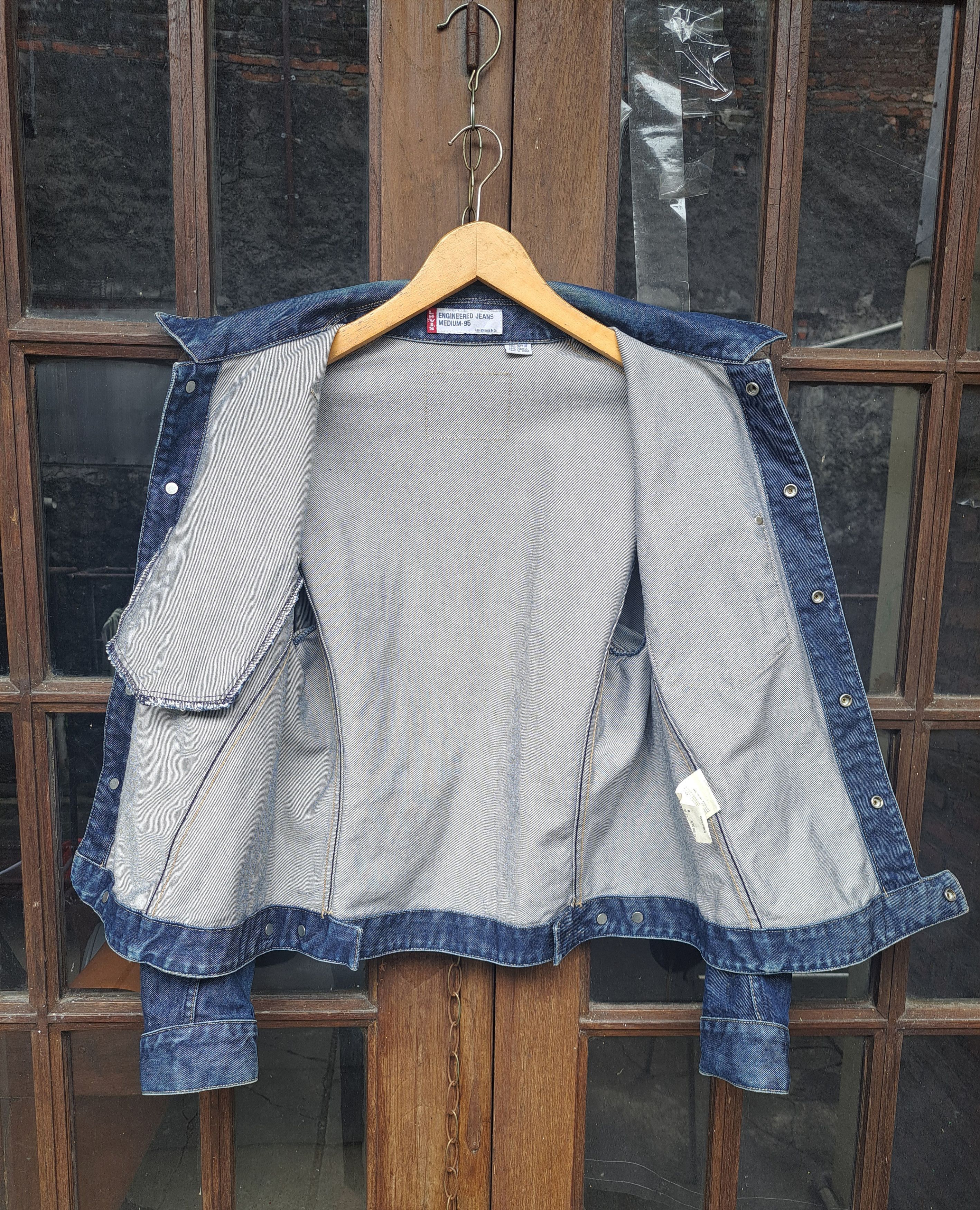 Levi's Vintage Y2K Levis Engineered Denim Jacket Medium Asian Size US M / EU 48-50 / 2 - 5 Thumbnail