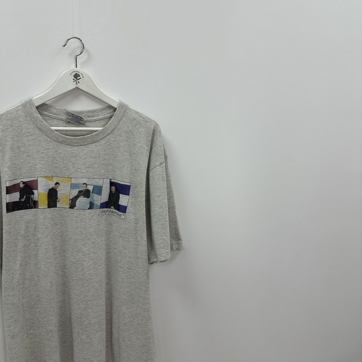 Band Tees Vintage 90s Wet Wet 1997 World tour tee y2k distressed hype Size US XL / EU 56 / 4 - 3 Thumbnail