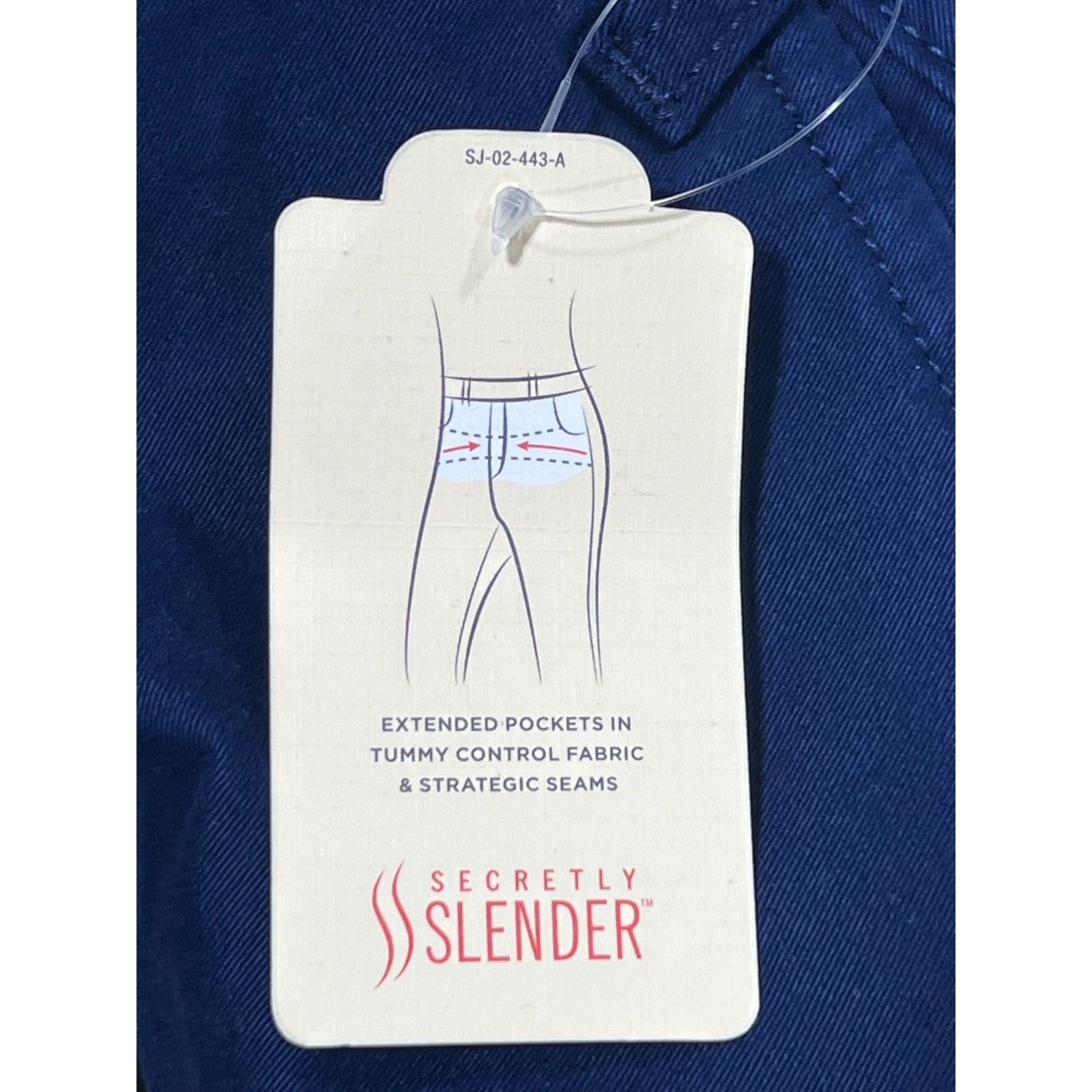 Other St.John's Bay- Women's Mid Rise Secretly Slender 7" Inseam C Size 27" / US 4 / IT 40 - 12 Thumbnail
