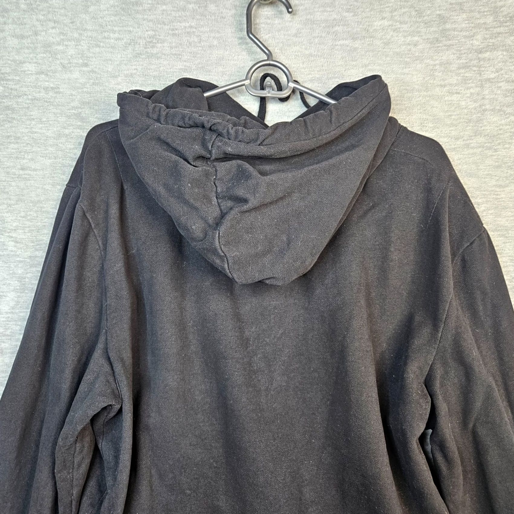 Allsaints ALLSAINTS Hoodie Men Long Sleeve Black Size M Pullover Hooded With Pockets Logo Knit Jersey Crew Neck Size US M / EU 48-50 / 2 - 6 Thumbnail