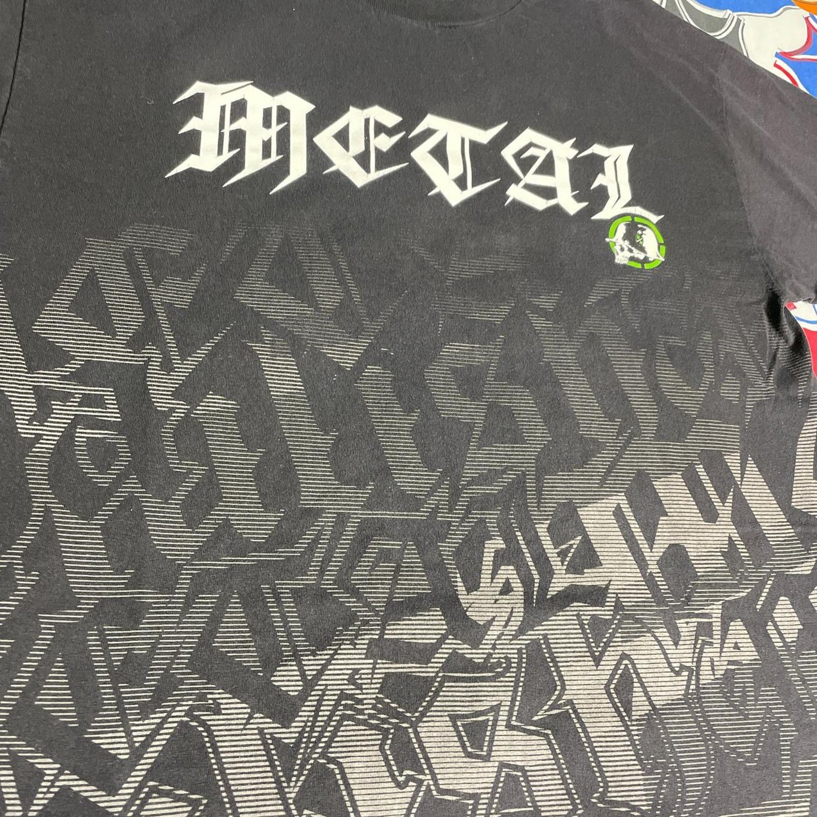 Affliction × Metal Mulisha Y2K Affliction Metal Mulisha Grunge Skull Wings Style Tee Size US L / EU 52-54 / 3 - 3 Thumbnail
