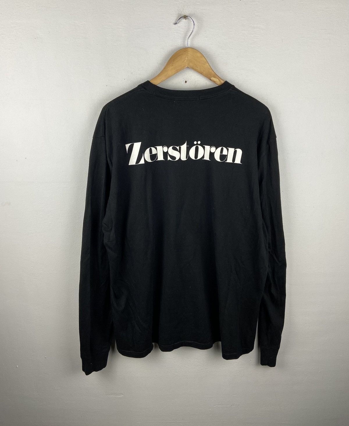 Undercover Destroy Zerstoren Longsleeve Tee Size US XL / EU 56 / 4 - 1 Thumbnail
