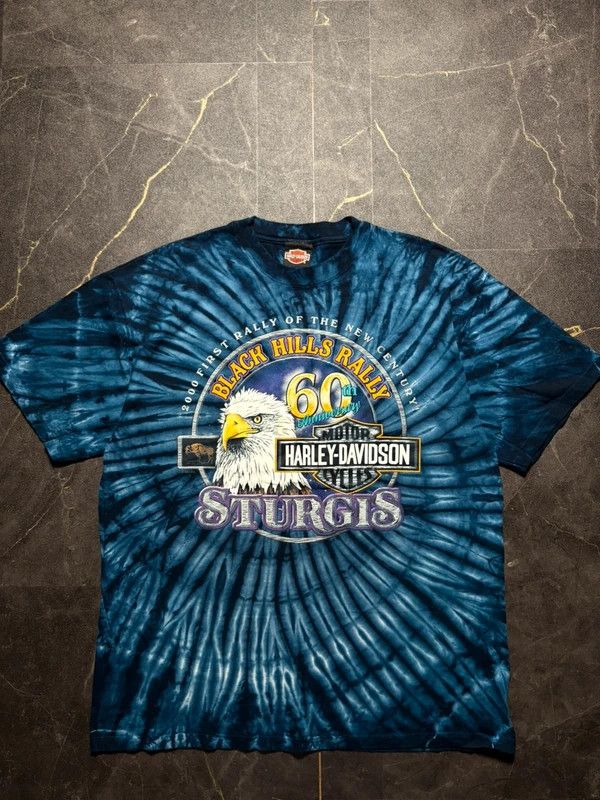 Harley Davidson Harley Davidson 60th Anniversary 2000 License Tie Dye Size US L / EU 52-54 / 3 - 2 Thumbnail