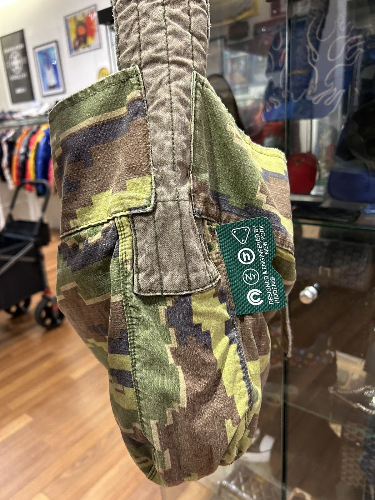 HIDDEN Hidden NY Camo Sling Bag Size ONE SIZE - 4 Thumbnail