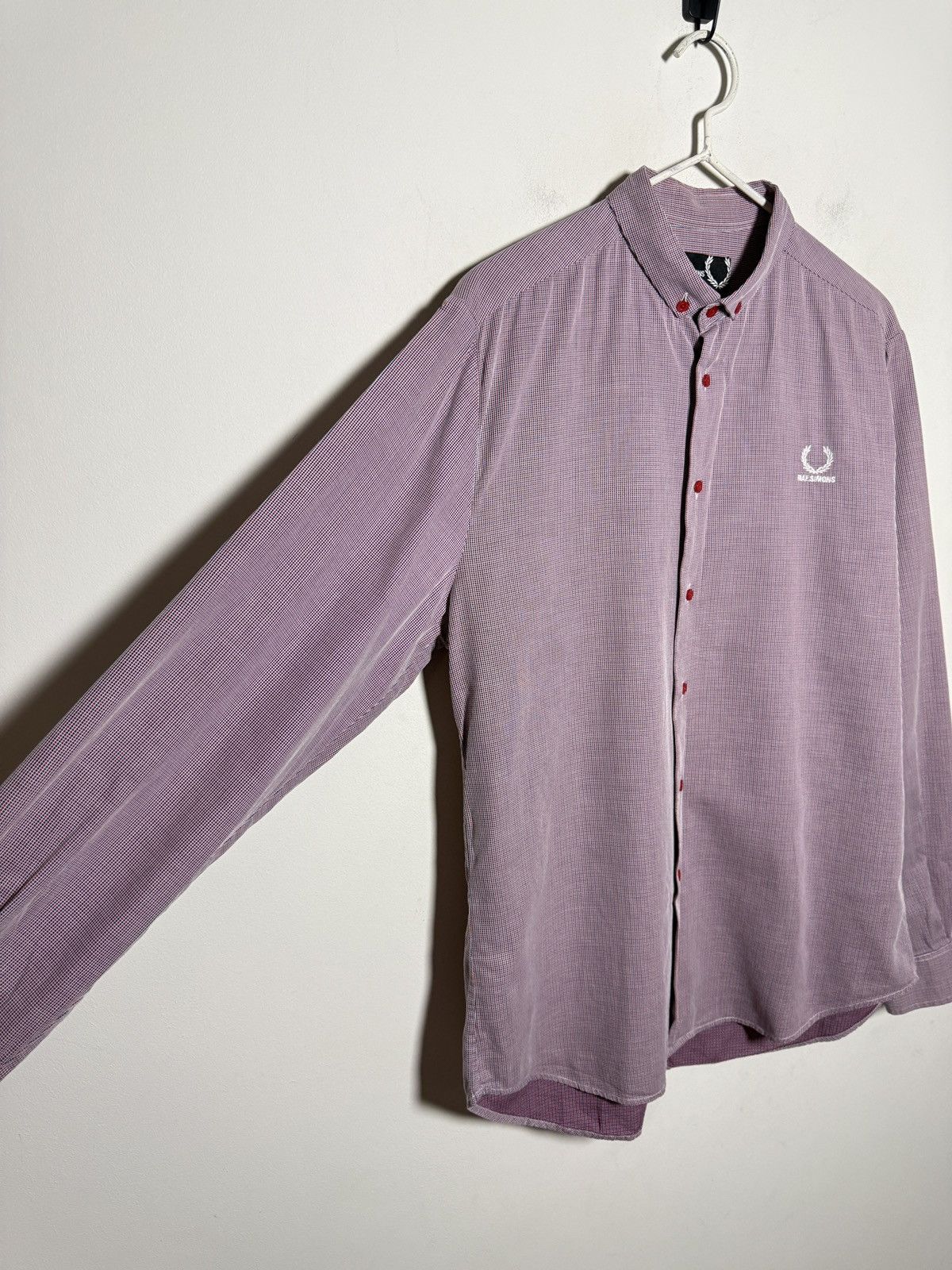 Raf Simons x Fred Perry Microcheck Shirt