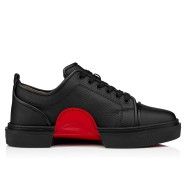 Christian Louboutin o1bcso1str1024 Adolon Junior Flat in Black Size US 12 / EU 45 - 2 Thumbnail
