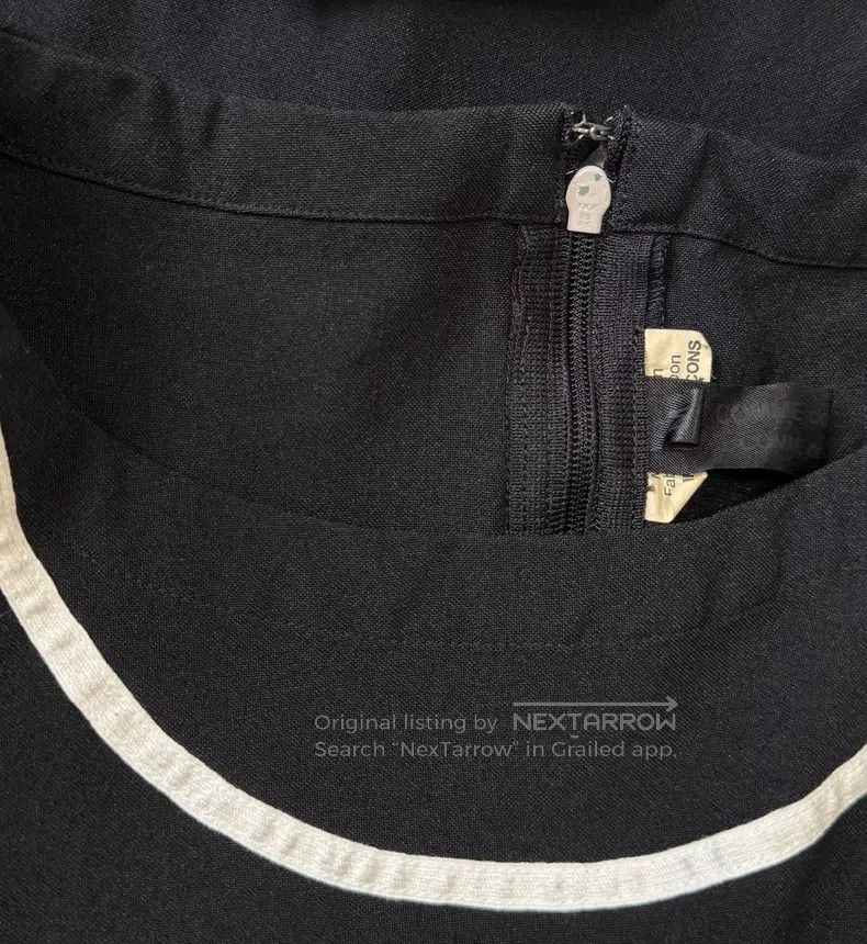 Comme des Garcons Comme Des Garcons Puff Sleeve Embroidered Dress Size M / US 6-8 / IT 42-44 - 8 Thumbnail