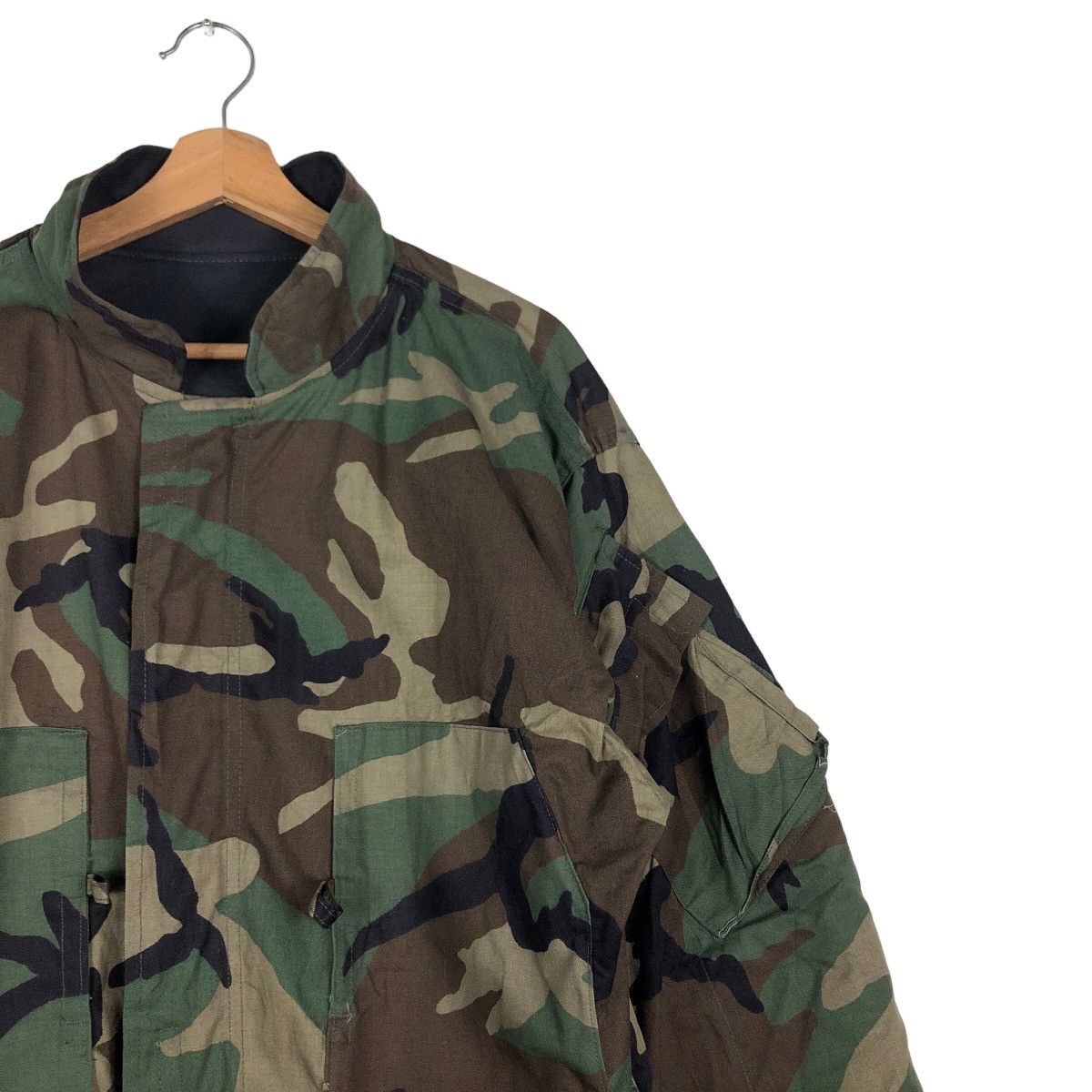 Vintage 🔥Vintage Chore Military Chemical Protective Jacket Camo Size US M / EU 48-50 / 2 - 6 Thumbnail