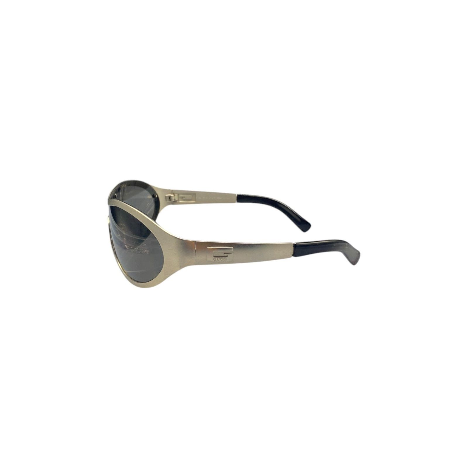 Gucci Metal Frame Round Sunglasses Size ONE SIZE - 3 Thumbnail