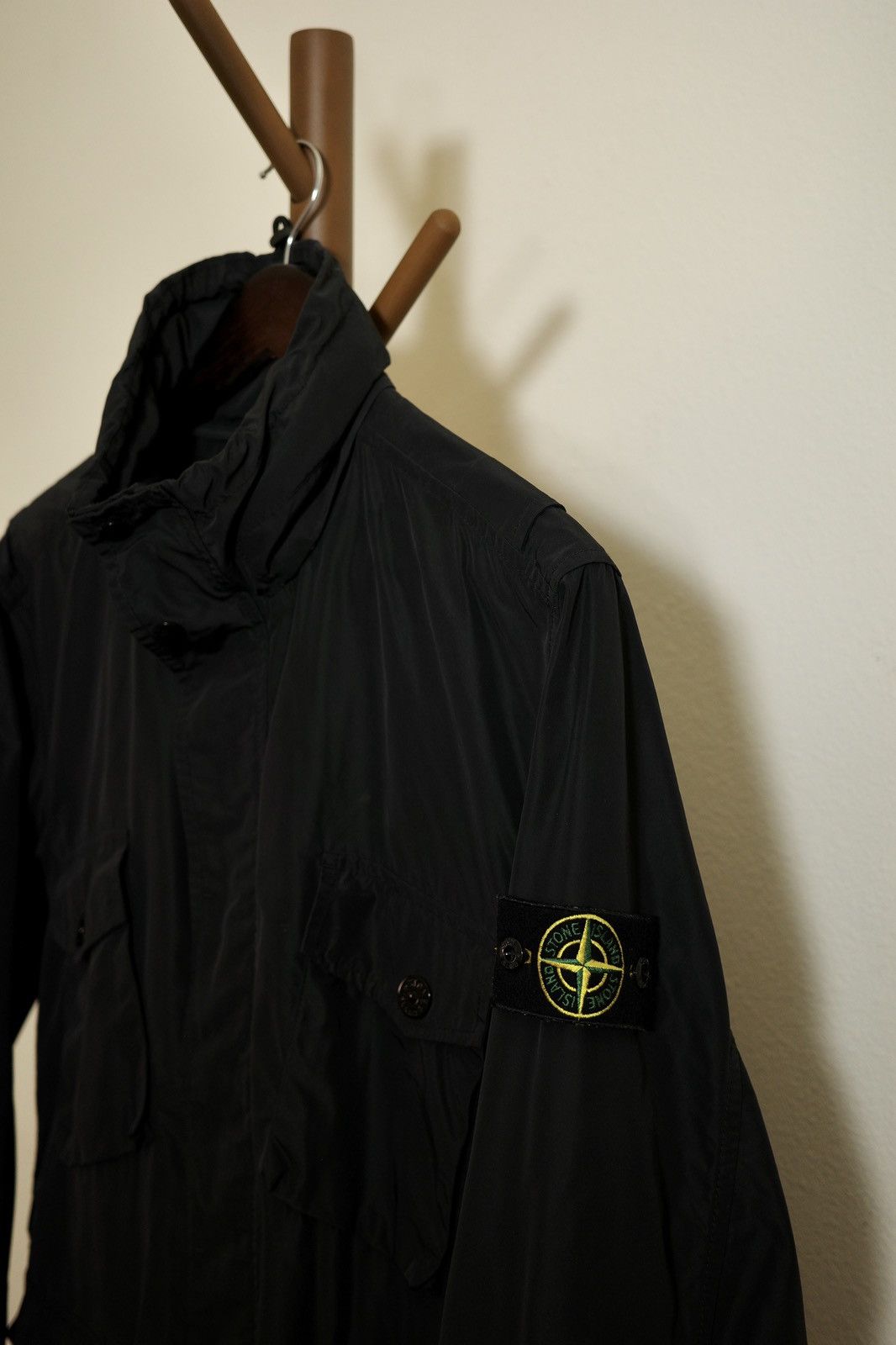 Stone Island STONE ISLAND 4P Hooded Jacket Black Size:L Size US L / EU 52-54 / 3 - 5 Thumbnail
