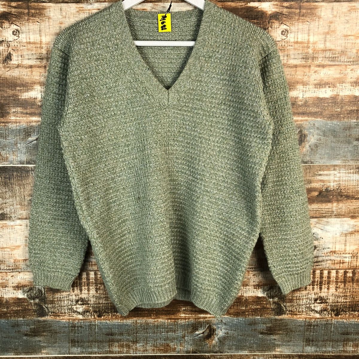 Homespun Knitwear × Japanese Brand Japanese Brand vintage Green Knitwear #A1681 Size S / US 4 / IT 40 - 3 Thumbnail