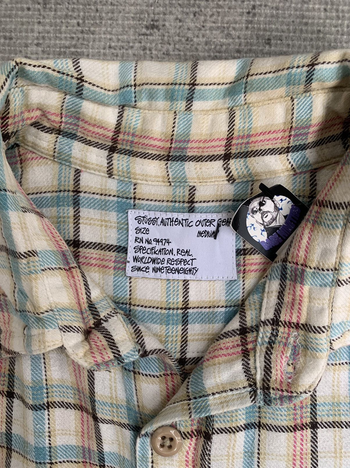 Stussy STUSSY PLAID SHIRT Size US M / EU 48-50 / 2 - 4 Thumbnail