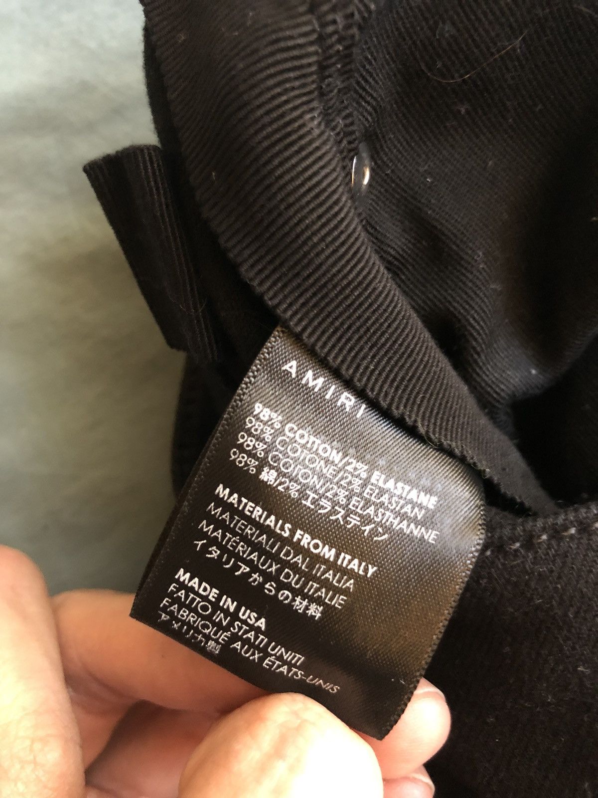 Amiri Amiri stack denim, black, 36 Size US 36 / EU 52 - 6 Thumbnail