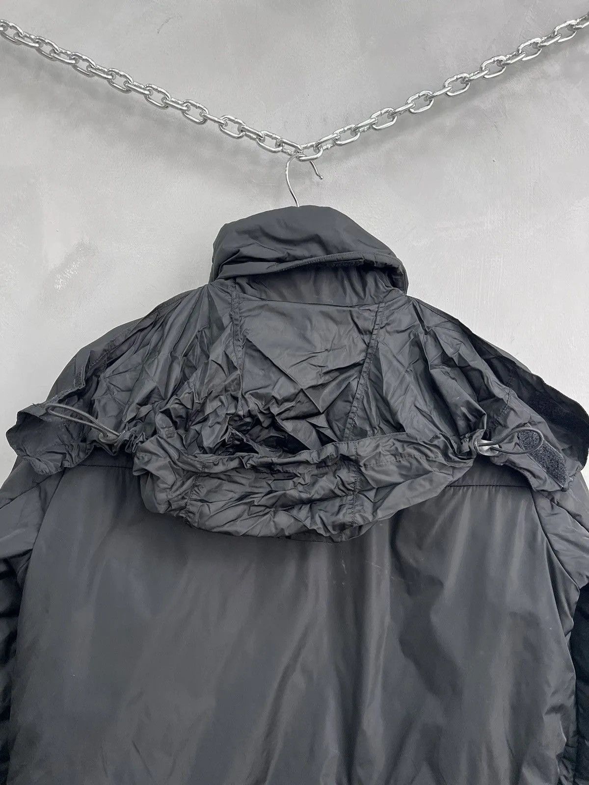 Prada Black ski rain jacket prada rad tab archival rare Size XS / US 0-2 / IT 36-38 - 10 Thumbnail
