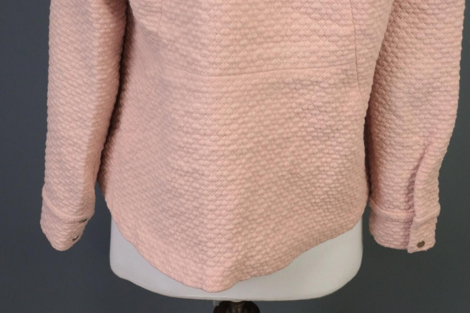 Wilkes Bashford BA&SH WAREN Pink Wool Knit Lightweight Sweater Size 2 / M Size XS / US 0-2 / IT 36-38 - 12 Thumbnail