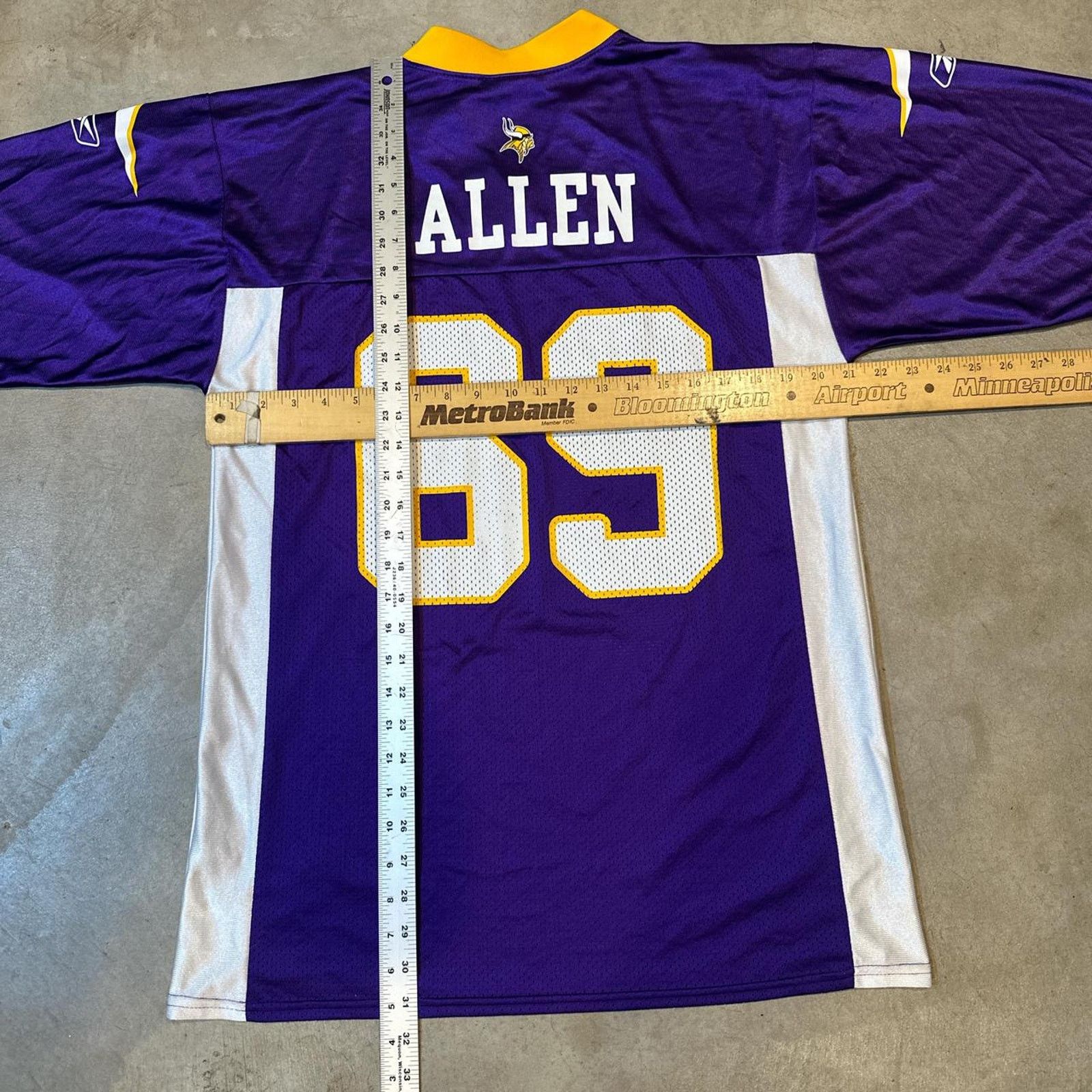 Reebok Reebok NFL Minnesota Vikings Jared Allen Football Jersey Size US M / EU 48-50 / 2 - 6 Thumbnail